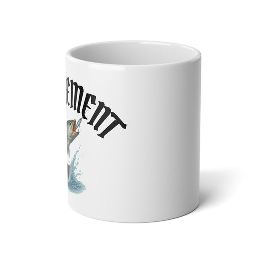 20oz Jumbo Coffee Mug — 'Authement' Speckeled Trout mug