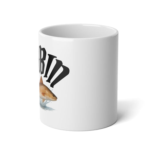 20oz Jumbo Coffee Mug — 'Babin' Redfish mug