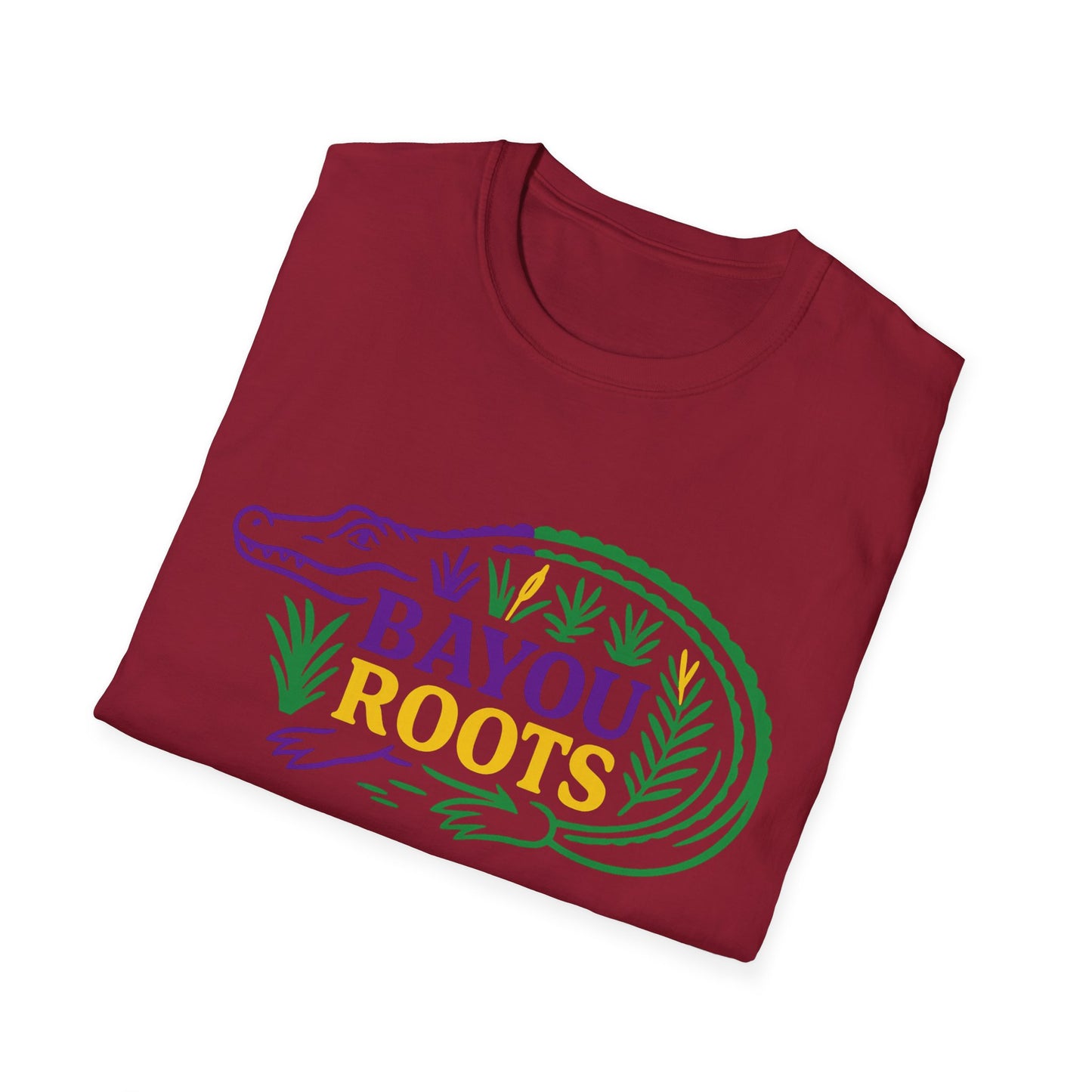 Bayou Roots Alligator T-Shirt — Louisiana Cajun Pride Tee