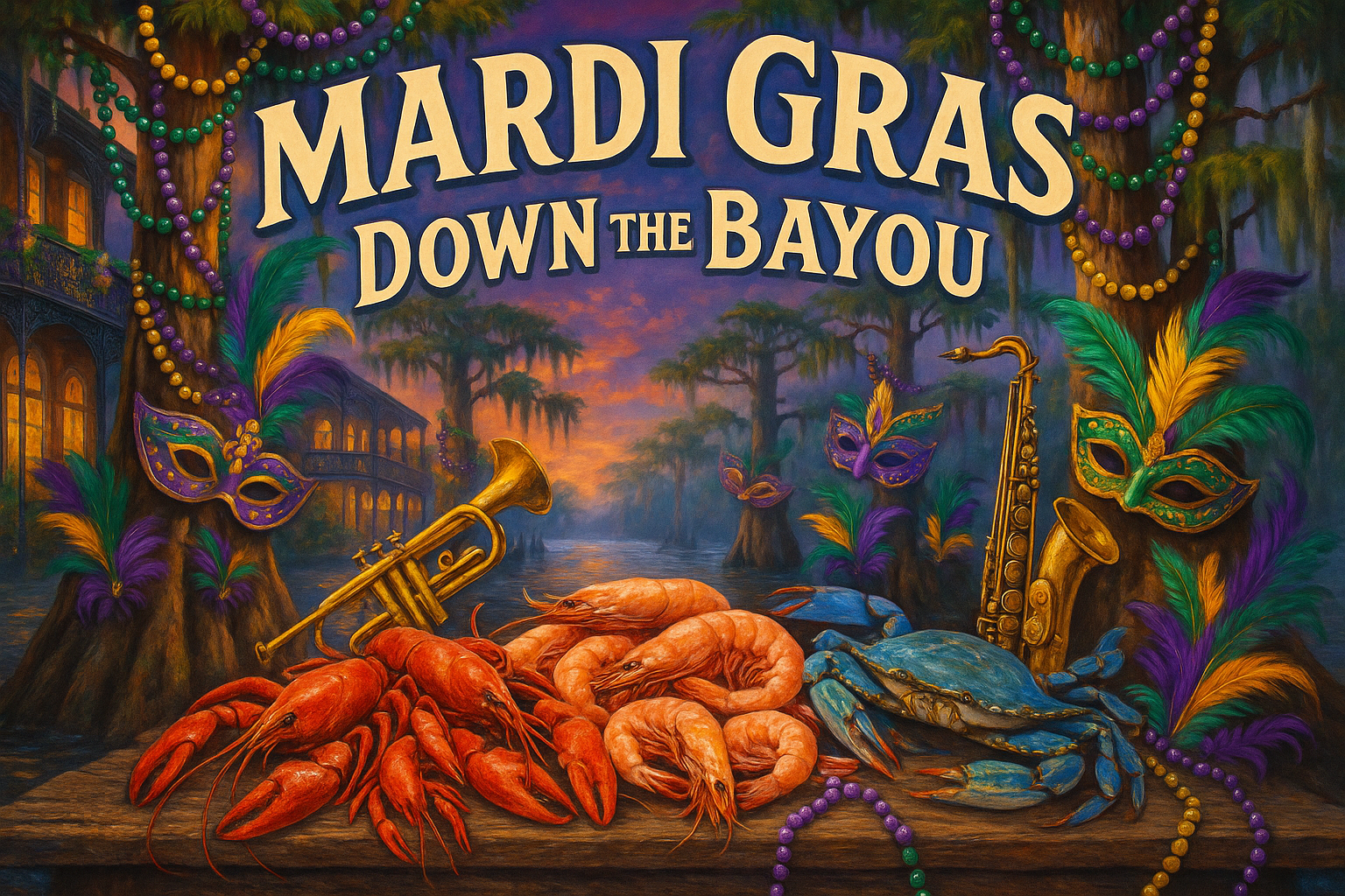 why is there a random i between down and bayou