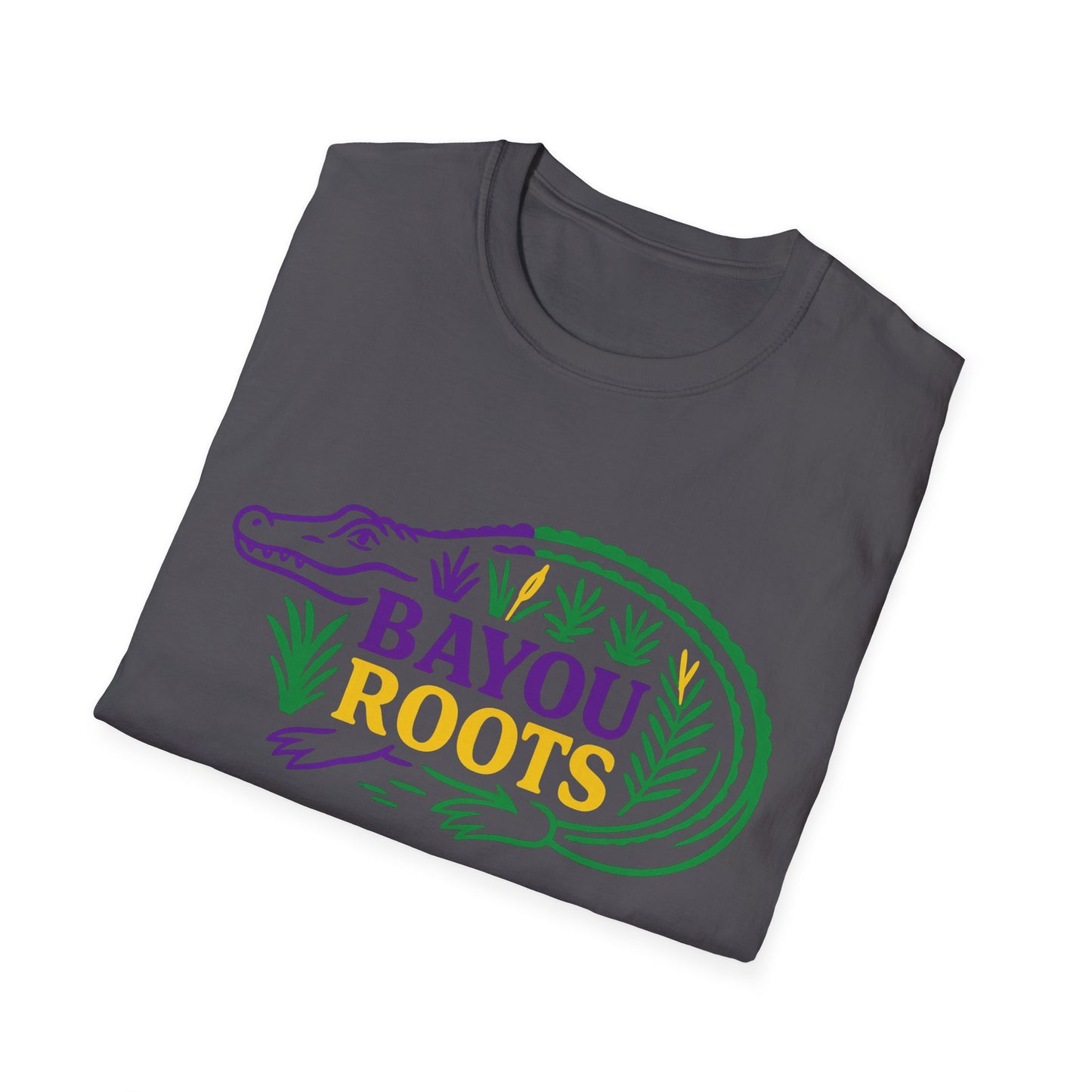 Bayou Roots Alligator T-Shirt — Louisiana Cajun Pride Tee