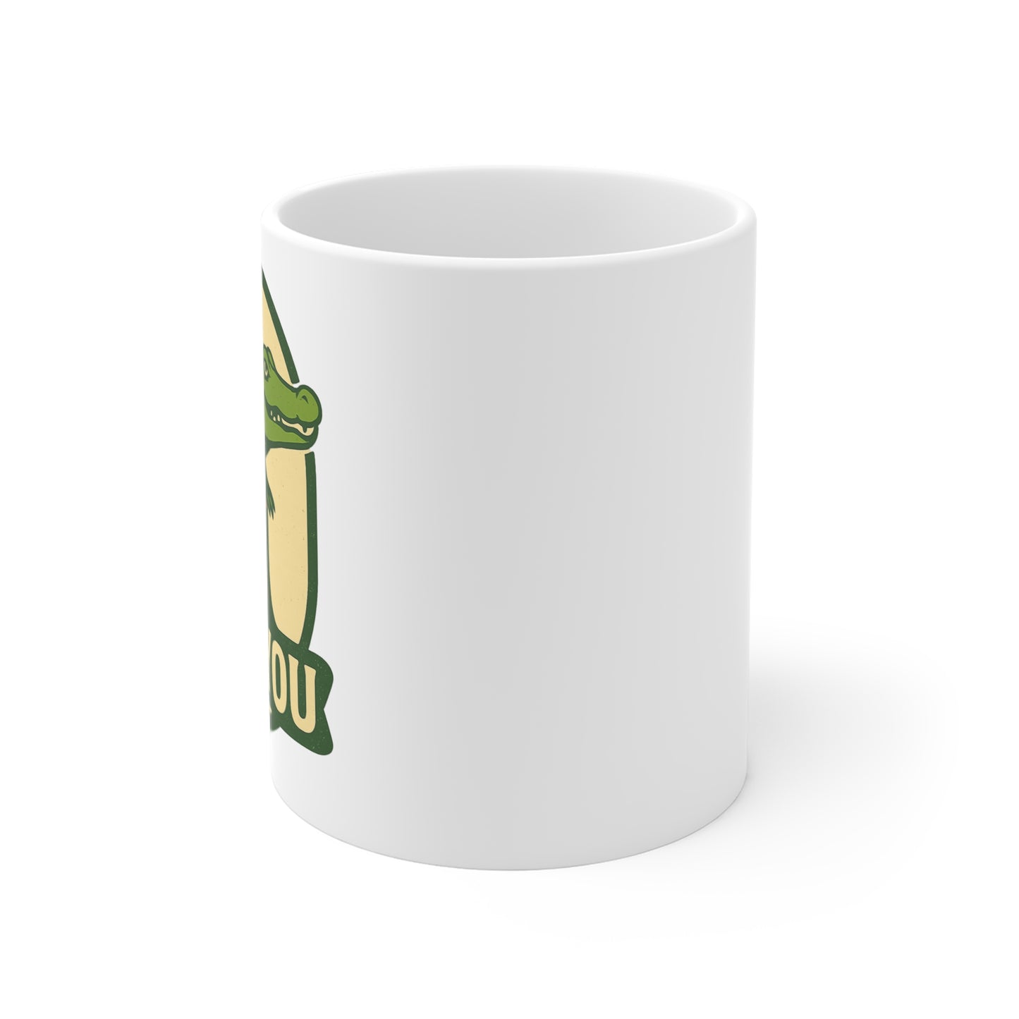 Bayou Alligator Mug, Nature Lover Gift, Coffee Cup, Louisiana Souvenir, Eco-Friendly Drinkware