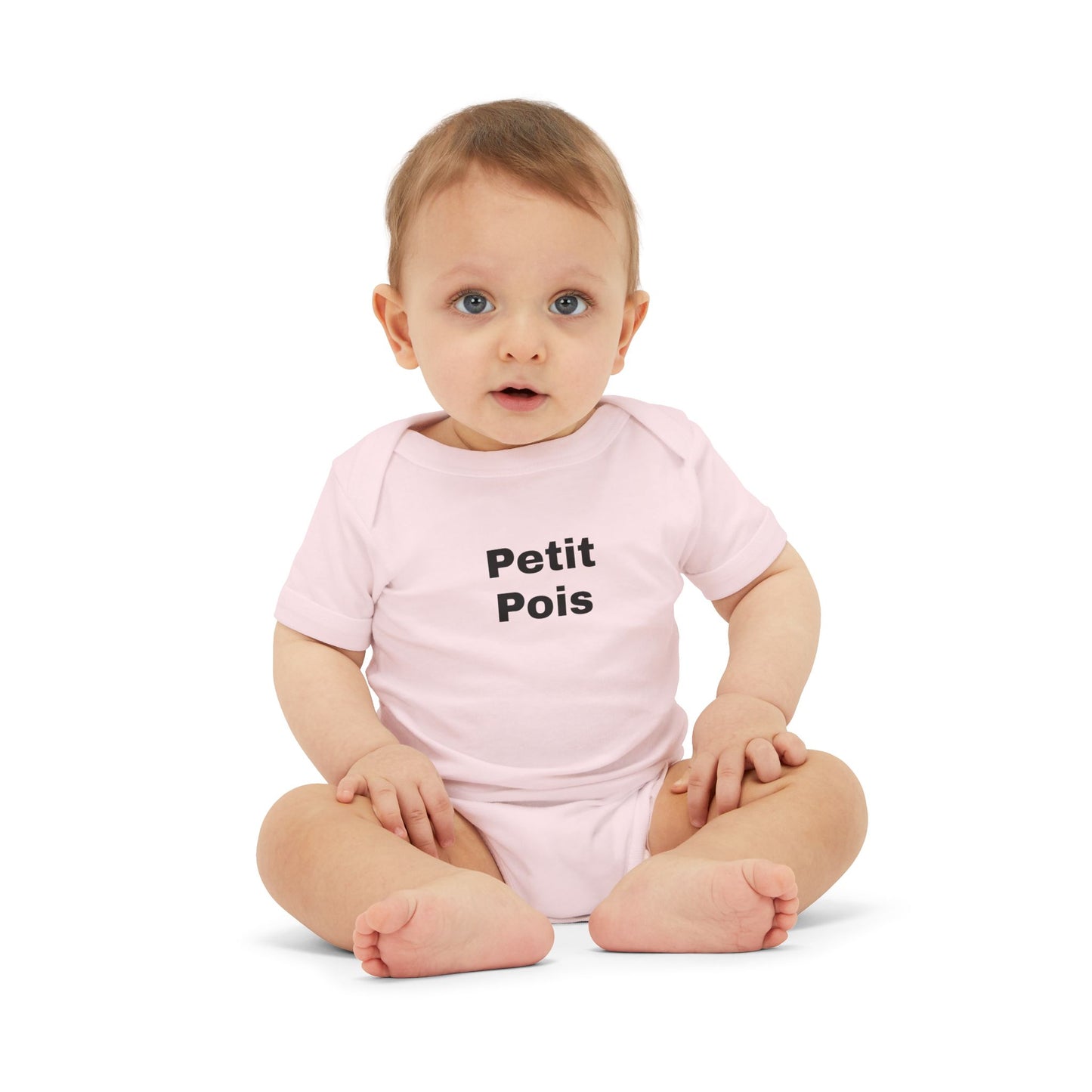Cute Petit Pois Infant Jersey One Piece, Baby Bodysuit, Cute Baby Outfit, Newborn Gift, Baby Shower Gift, Infant Clothing