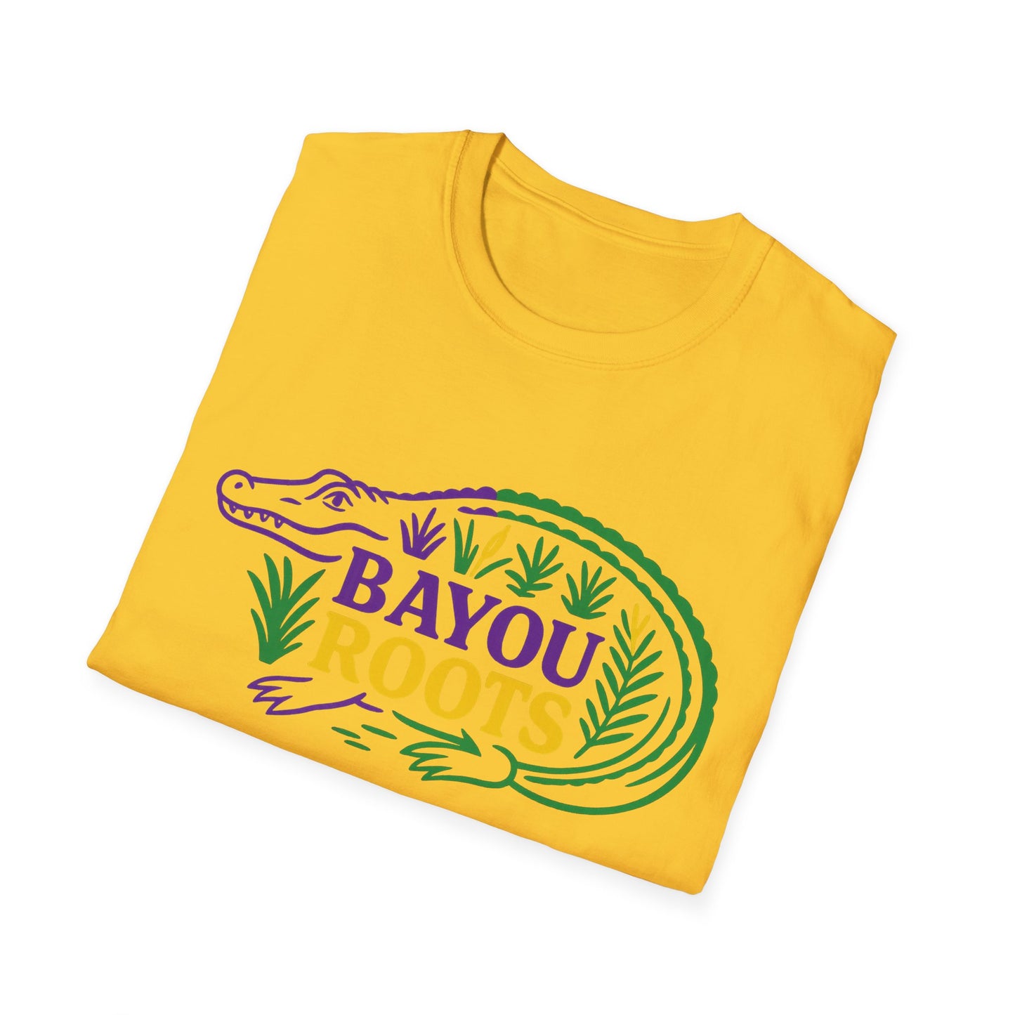 Bayou Roots Alligator T-Shirt — Louisiana Cajun Pride Tee