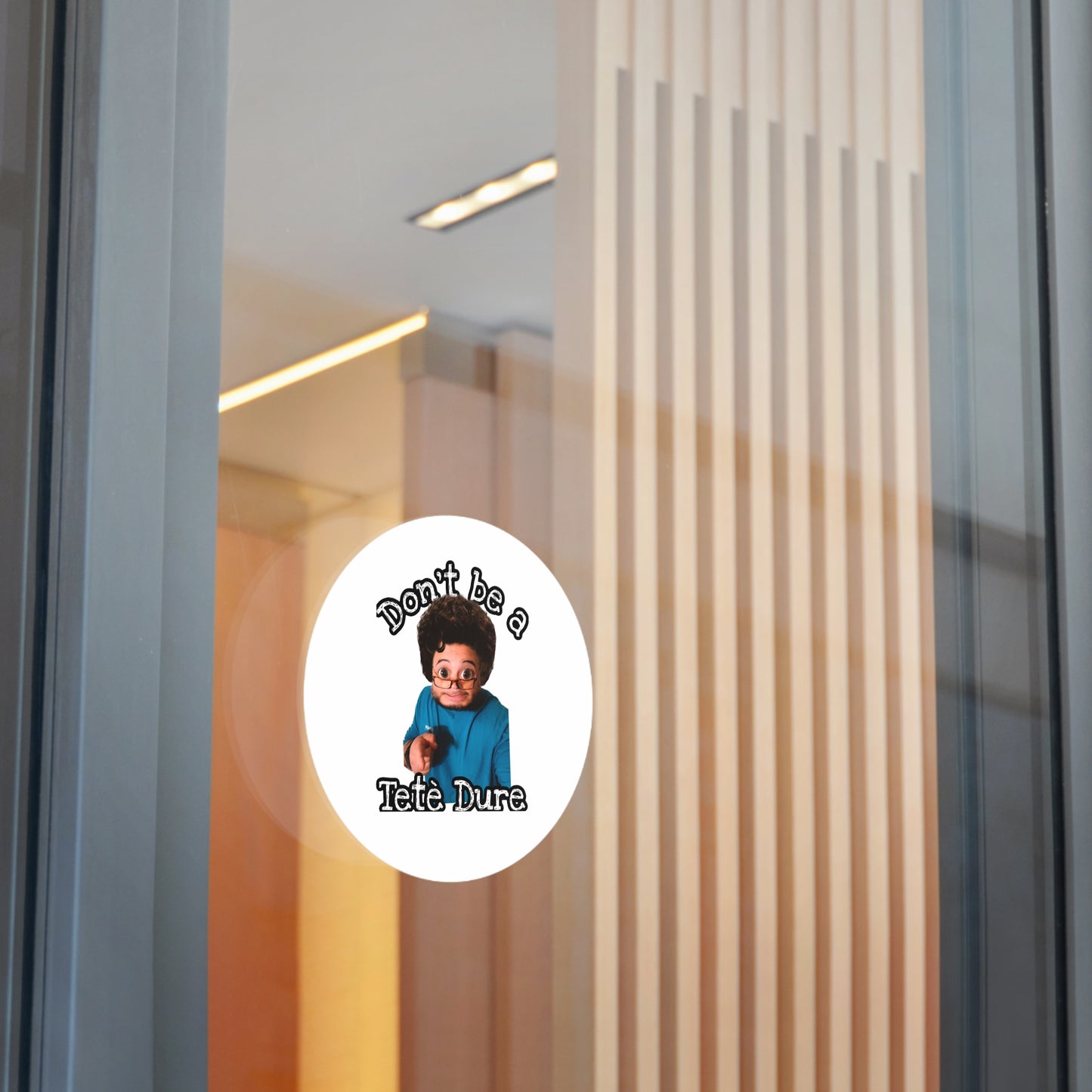 Fun Round Vinyl Stickers – Don't Be a Têtè Dure, Humorous Decor, Great for Gift Giving, Stickers for Parties and Celebrations, Office [...]