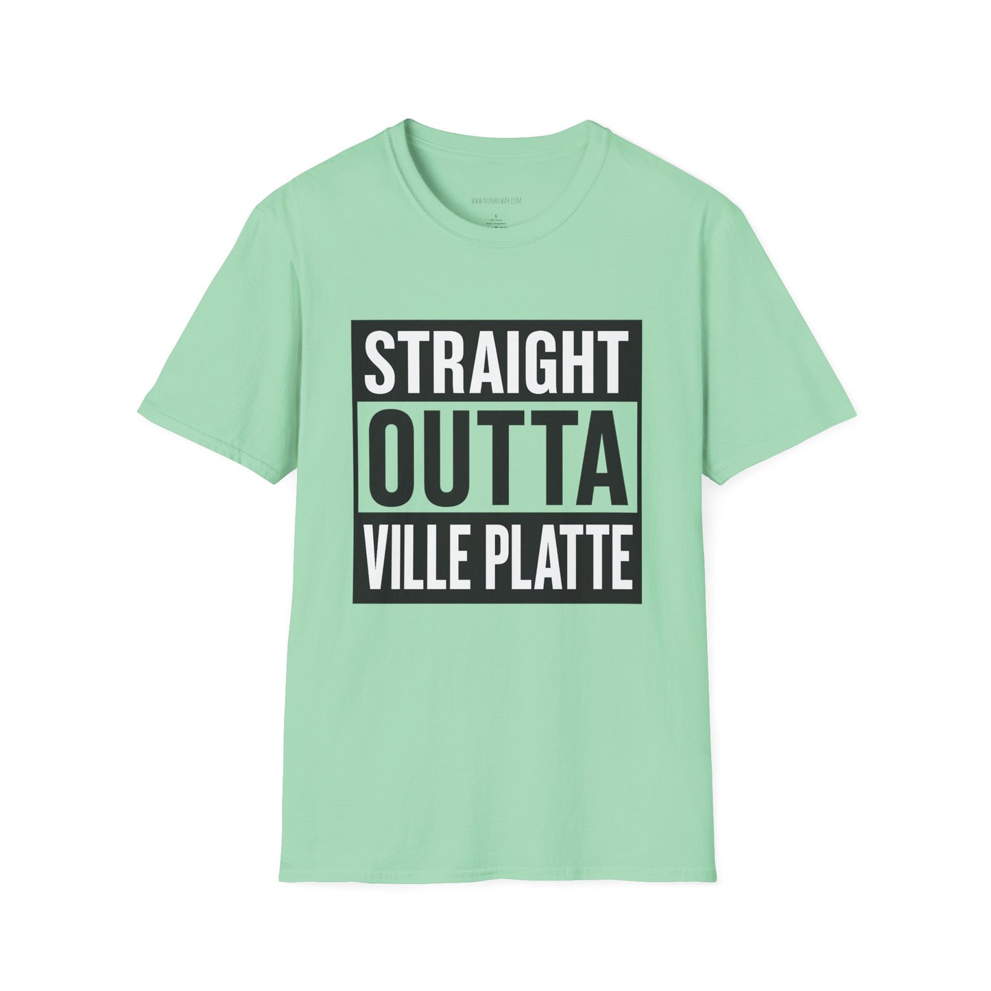 Straight Outta Ville Platte T-Shirt — Local Pride Graphic Tee