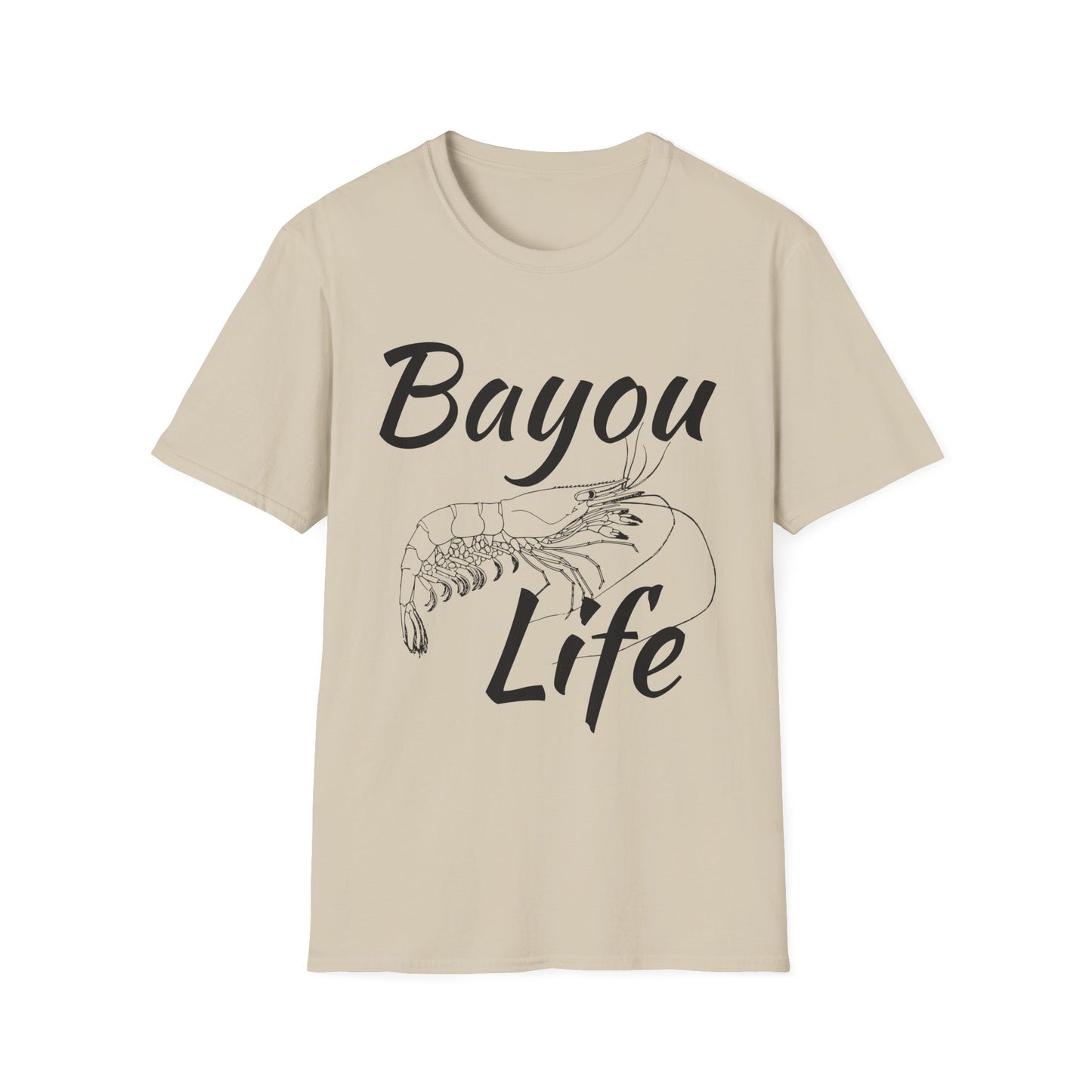 Bayou Life Unisex Softstyle T-Shirt | Perfect for Seafood Lovers, Beach Days, Southern Vibes, Family Gatherings, and Outdoor Adventures