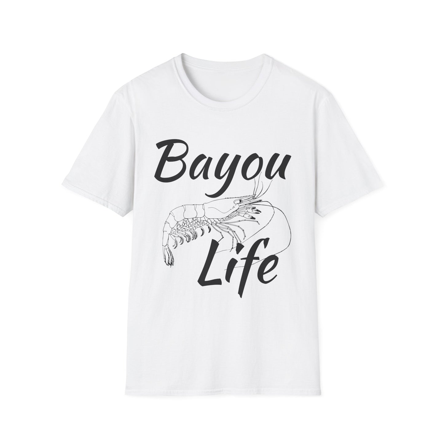 Bayou Life Unisex Softstyle T-Shirt | Perfect for Seafood Lovers, Beach Days, Southern Vibes, Family Gatherings, and Outdoor Adventures