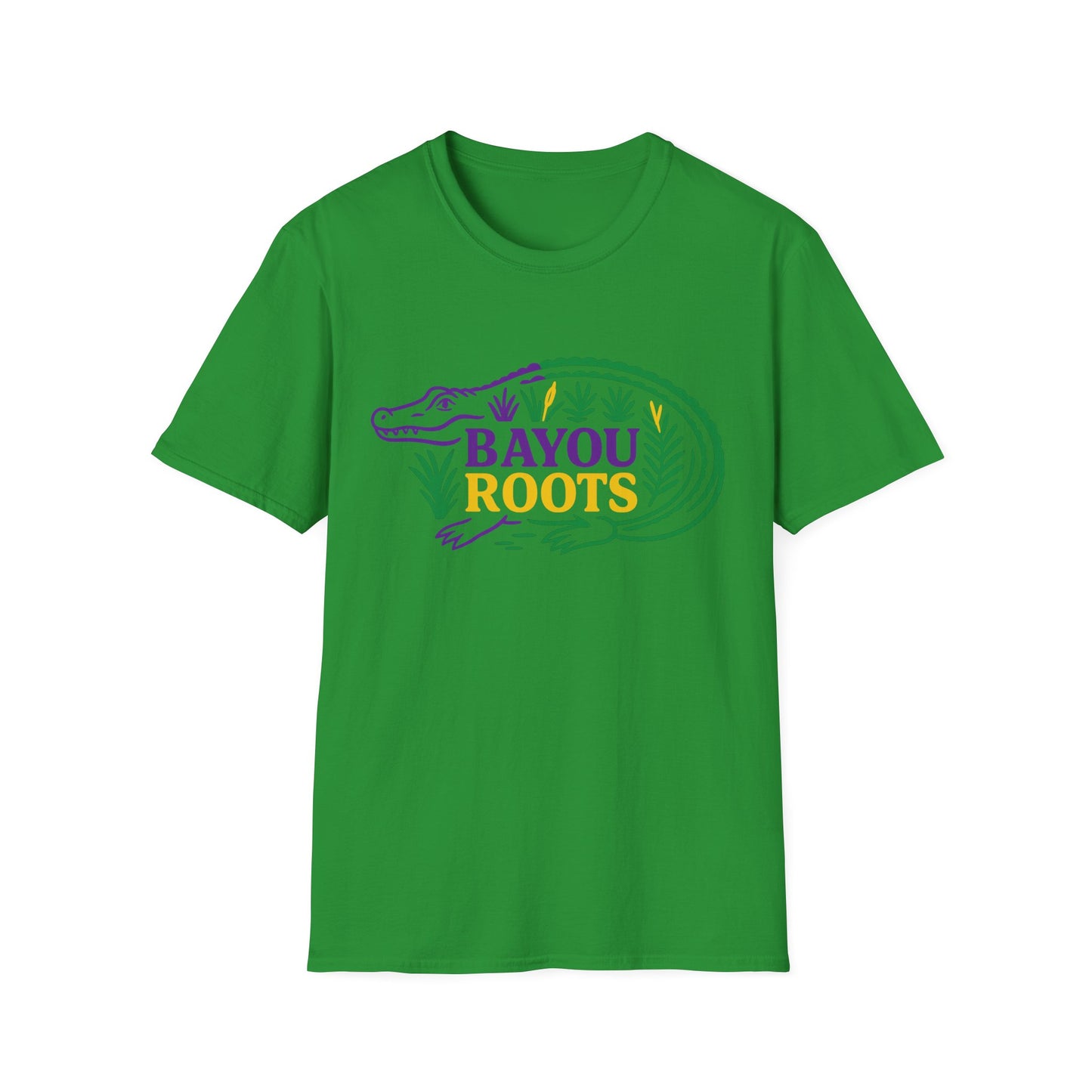 Bayou Roots Alligator T-Shirt — Louisiana Cajun Pride Tee