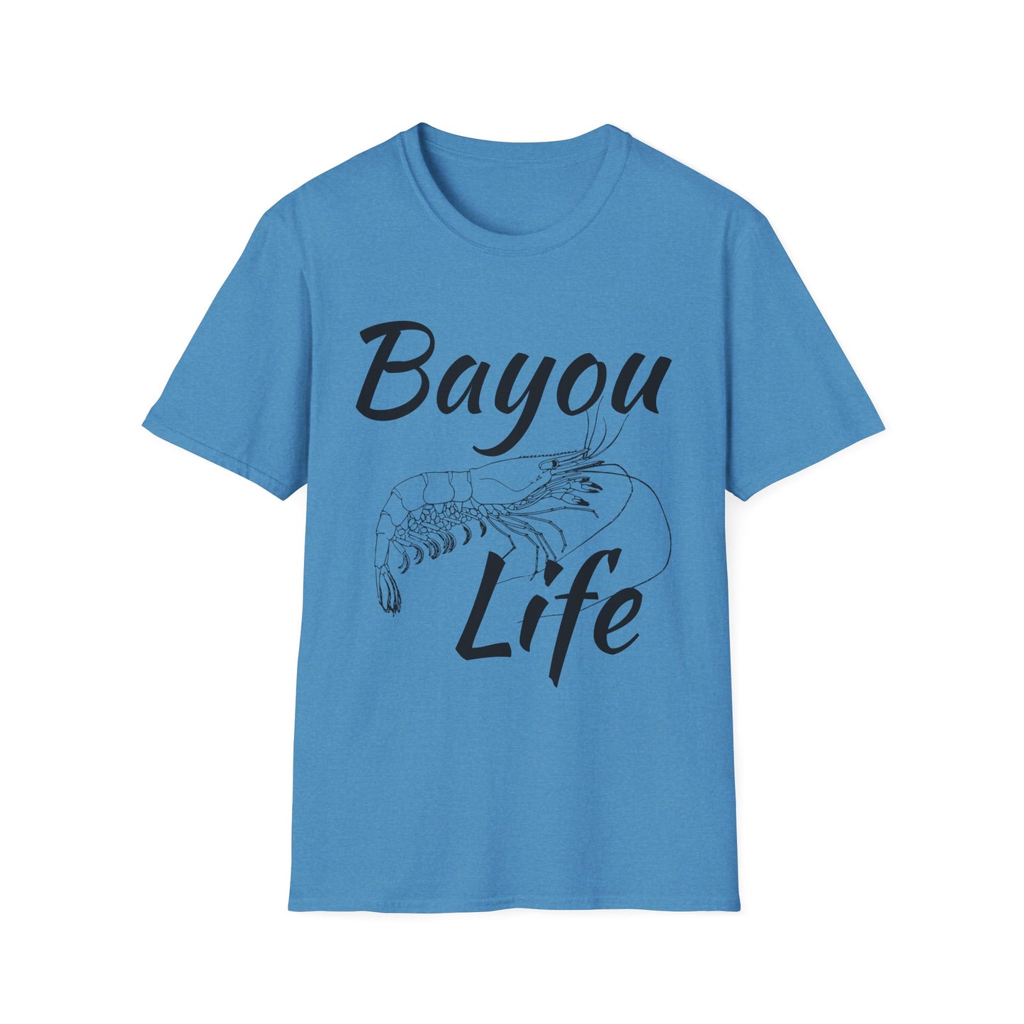 Bayou Life Unisex Softstyle T-Shirt | Perfect for Seafood Lovers, Beach Days, Southern Vibes, Family Gatherings, and Outdoor Adventures