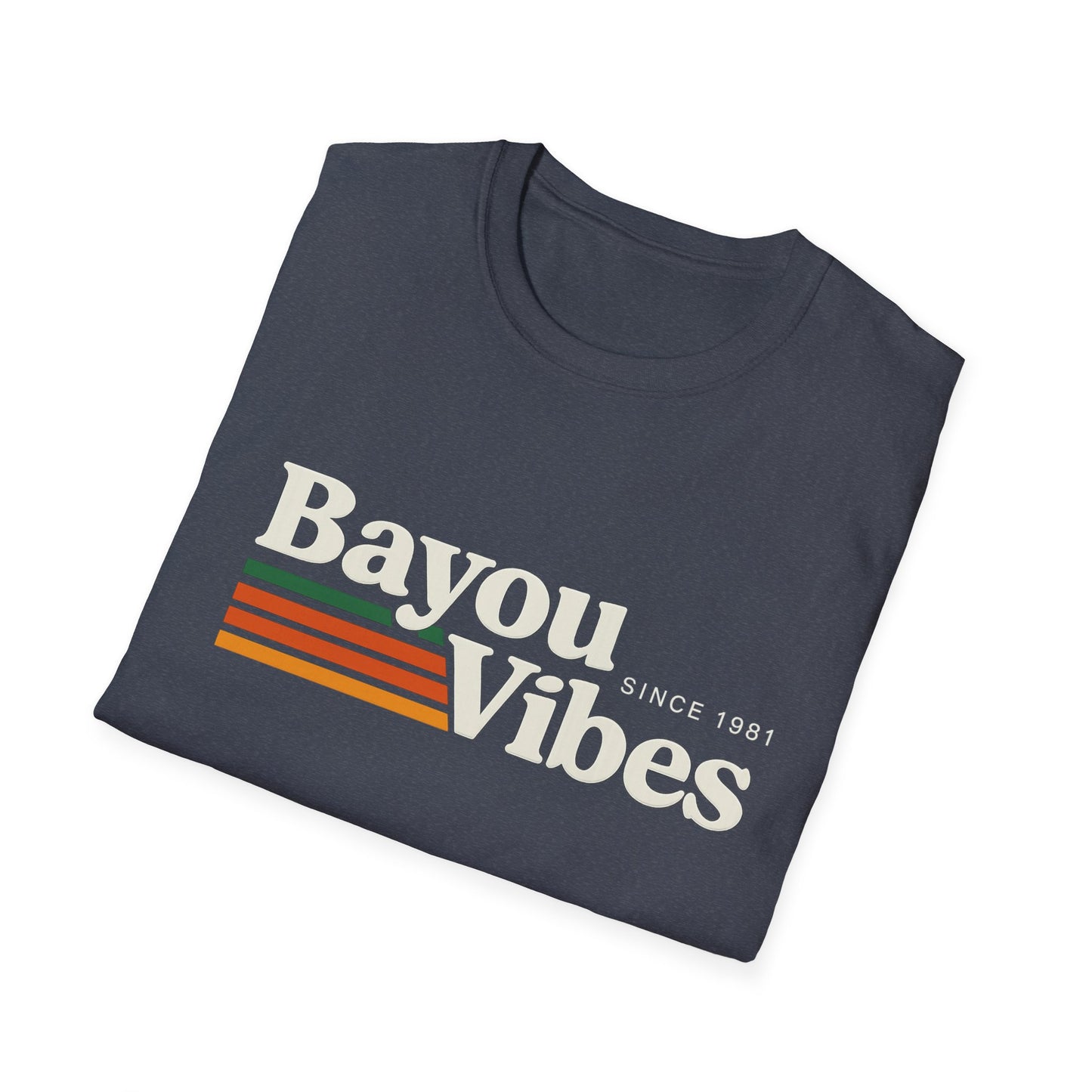 Bayou Vibes Unisex T-Shirt, Comfortable Casual Wear, Perfect for Summer Outings, Gifts for Nature Lovers, Festivals, and Birthdays