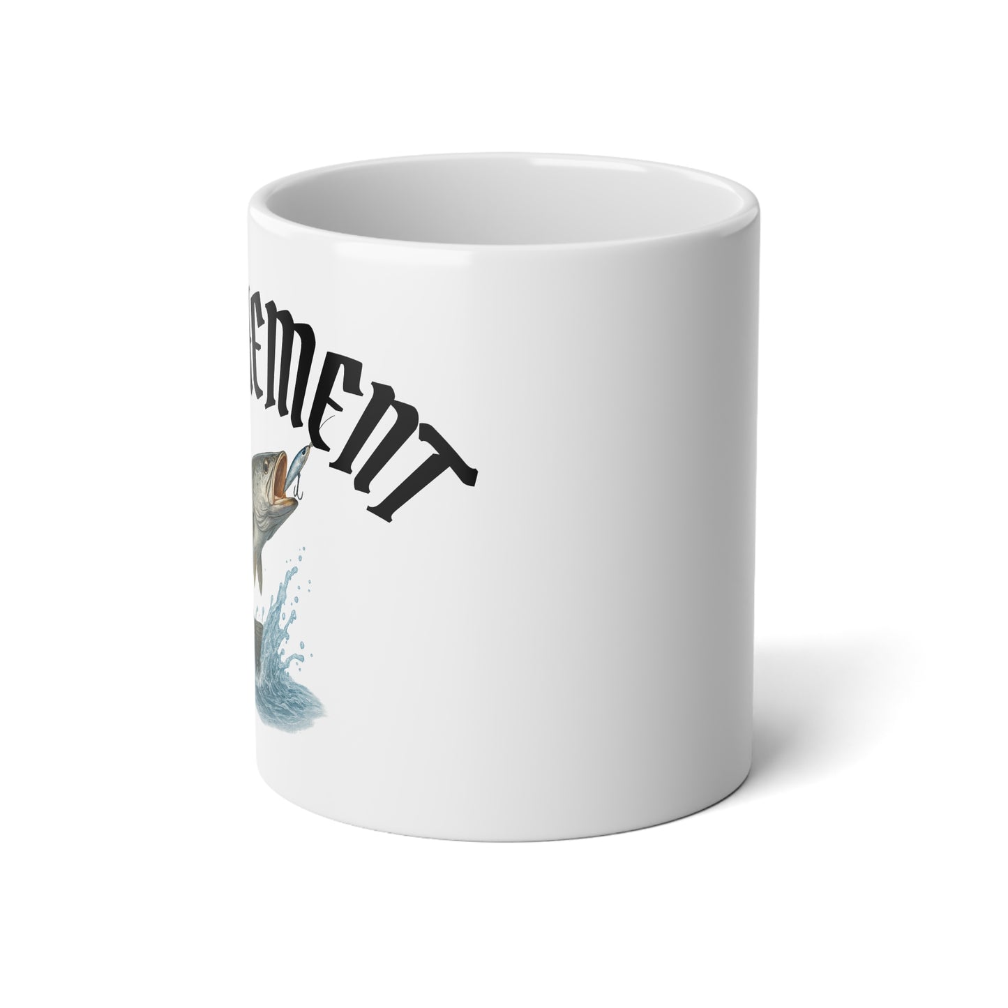 20oz Jumbo Coffee Mug — 'Authement' Speckeled Trout mug