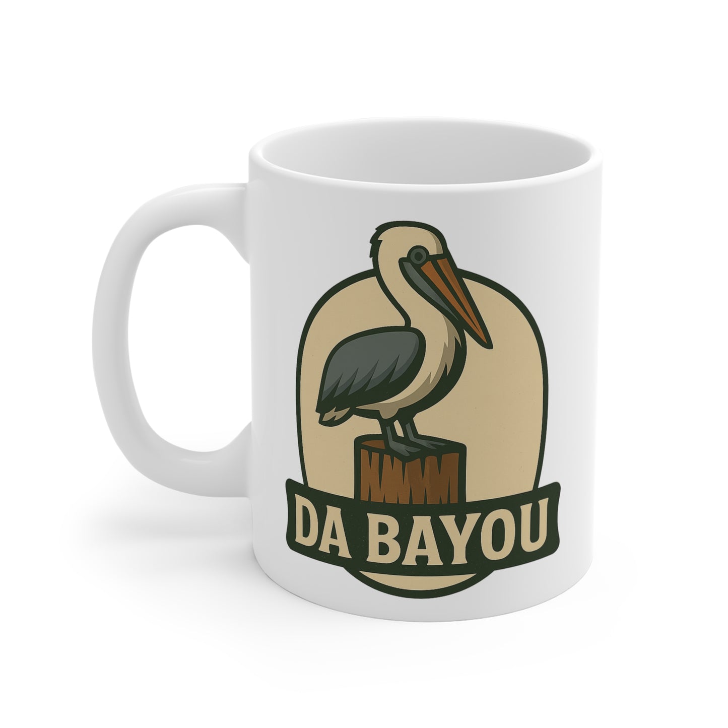 Bayou Pelican Mug - Cute Gift for Nature Lovers, Eco-Friendly Cup, Perfect for Coffee and Tea, Souvenir for Bayou Enthusiasts, Unique [...]