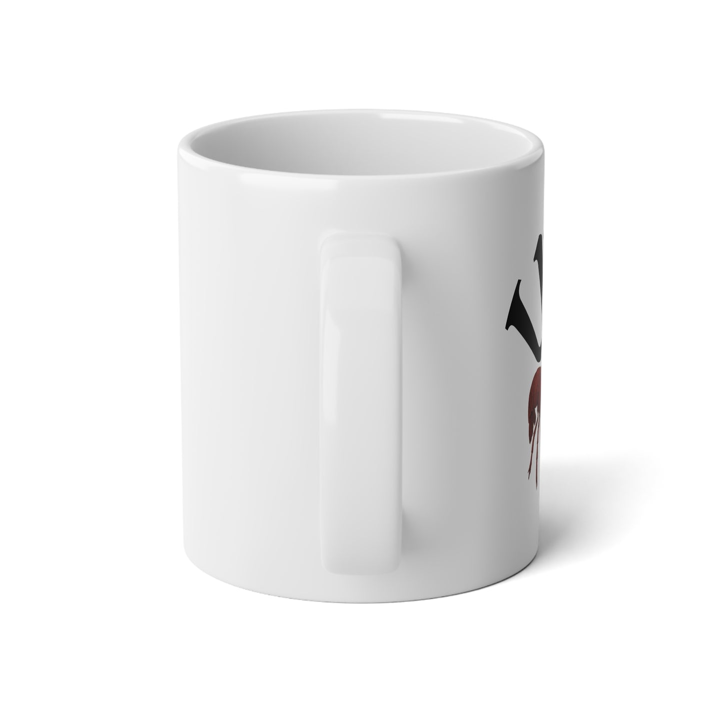 20oz Jumbo Coffee Mug — 'Luke' crawfish mug