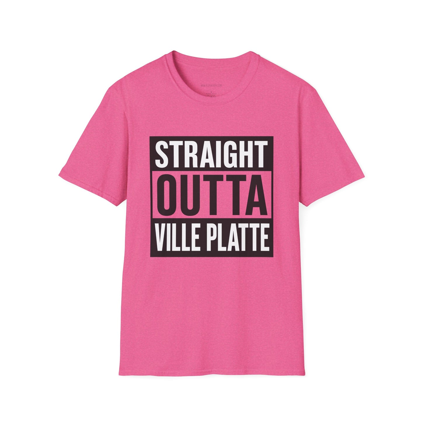 Straight Outta Ville Platte T-Shirt — Local Pride Graphic Tee