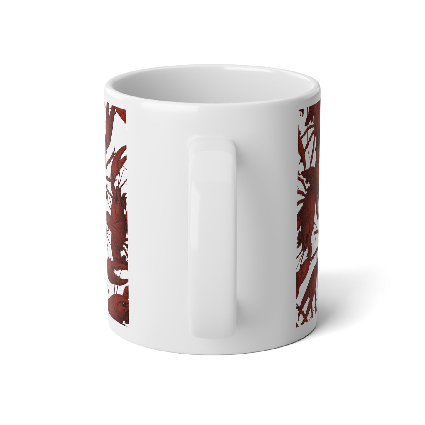 20oz Jumbo coffee Mug — Crawfish Pattern Coffee Cup