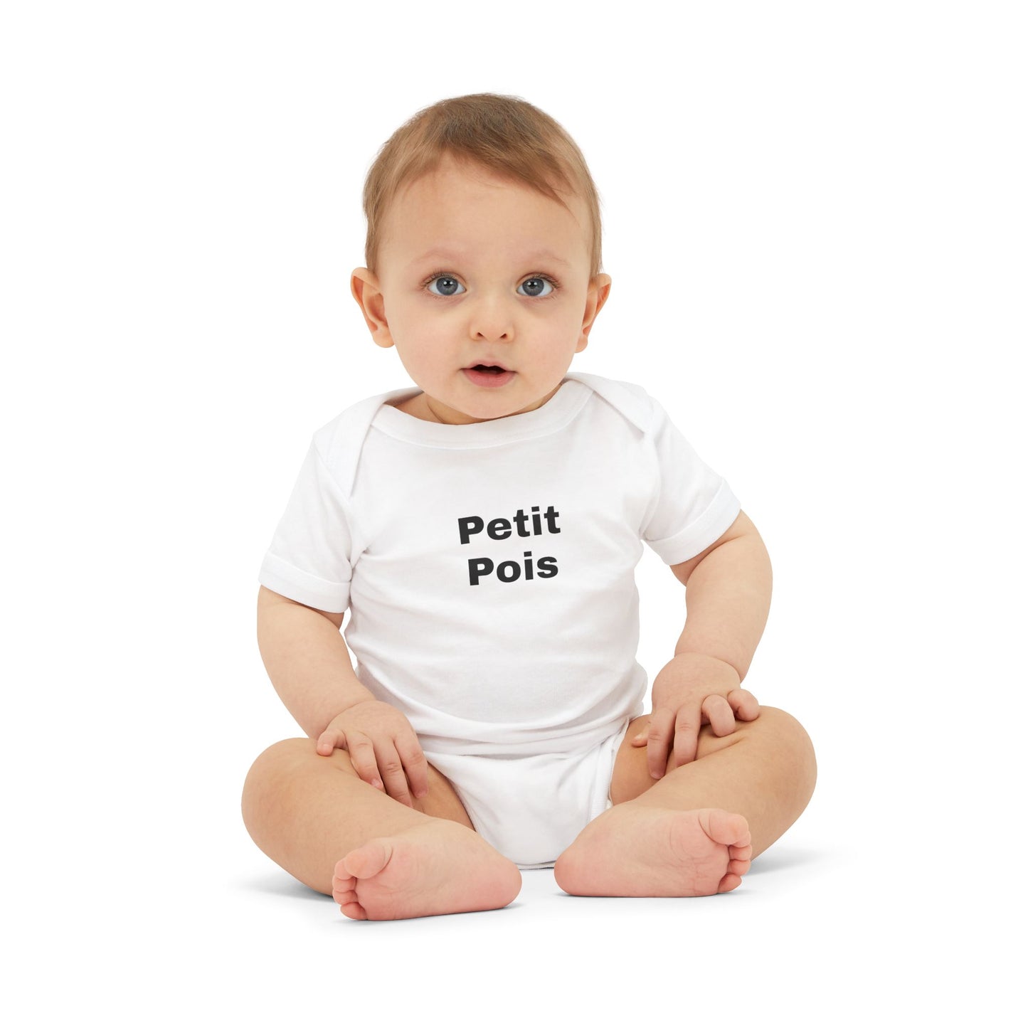 Cute Petit Pois Infant Jersey One Piece, Baby Bodysuit, Cute Baby Outfit, Newborn Gift, Baby Shower Gift, Infant Clothing