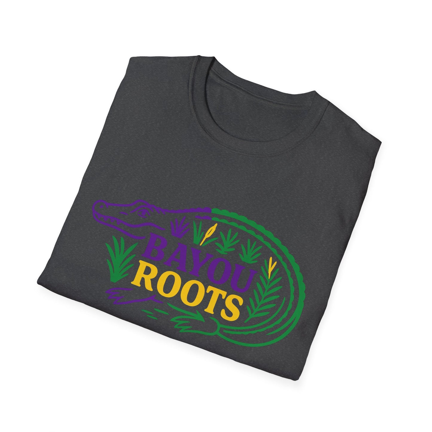 Bayou Roots Alligator T-Shirt — Louisiana Cajun Pride Tee