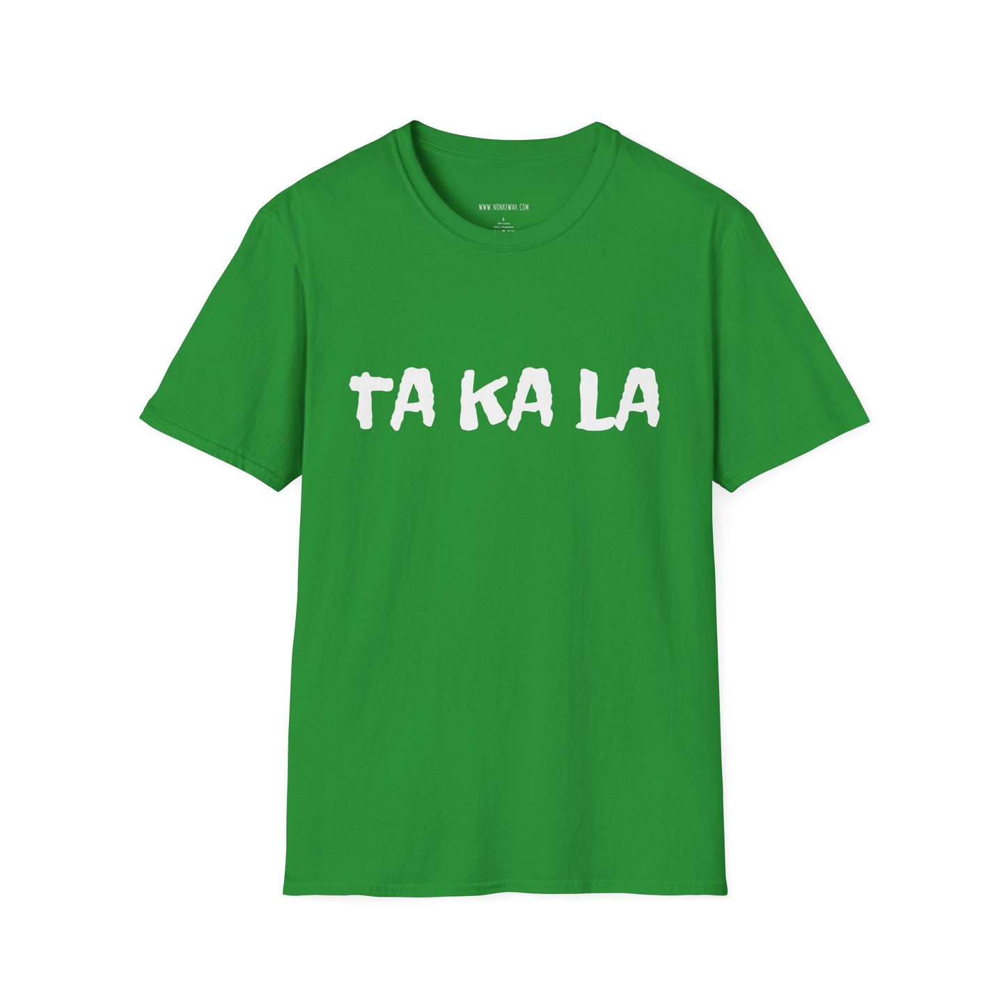 TA KA LA Minimalist Text Tee