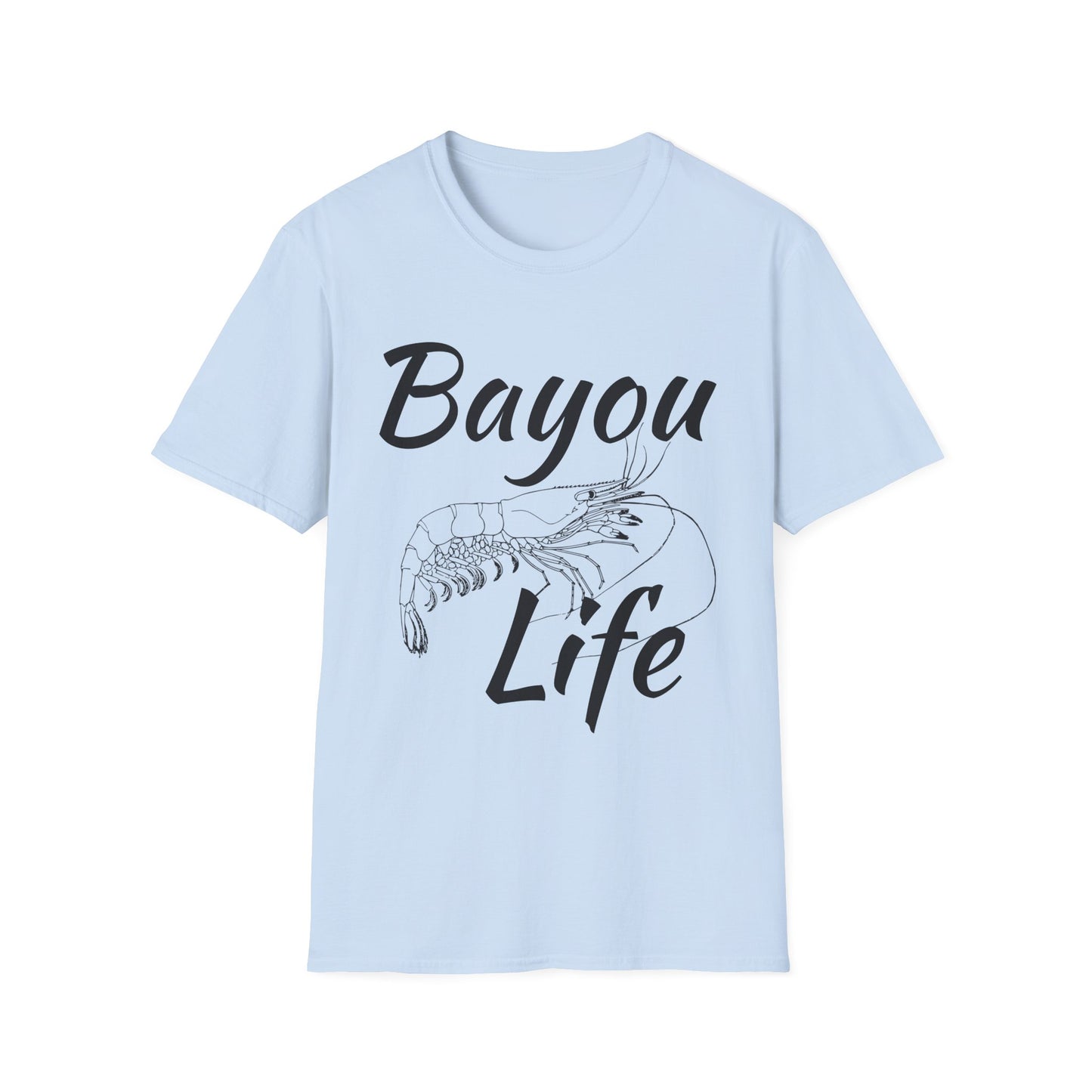 Bayou Life Unisex Softstyle T-Shirt | Perfect for Seafood Lovers, Beach Days, Southern Vibes, Family Gatherings, and Outdoor Adventures