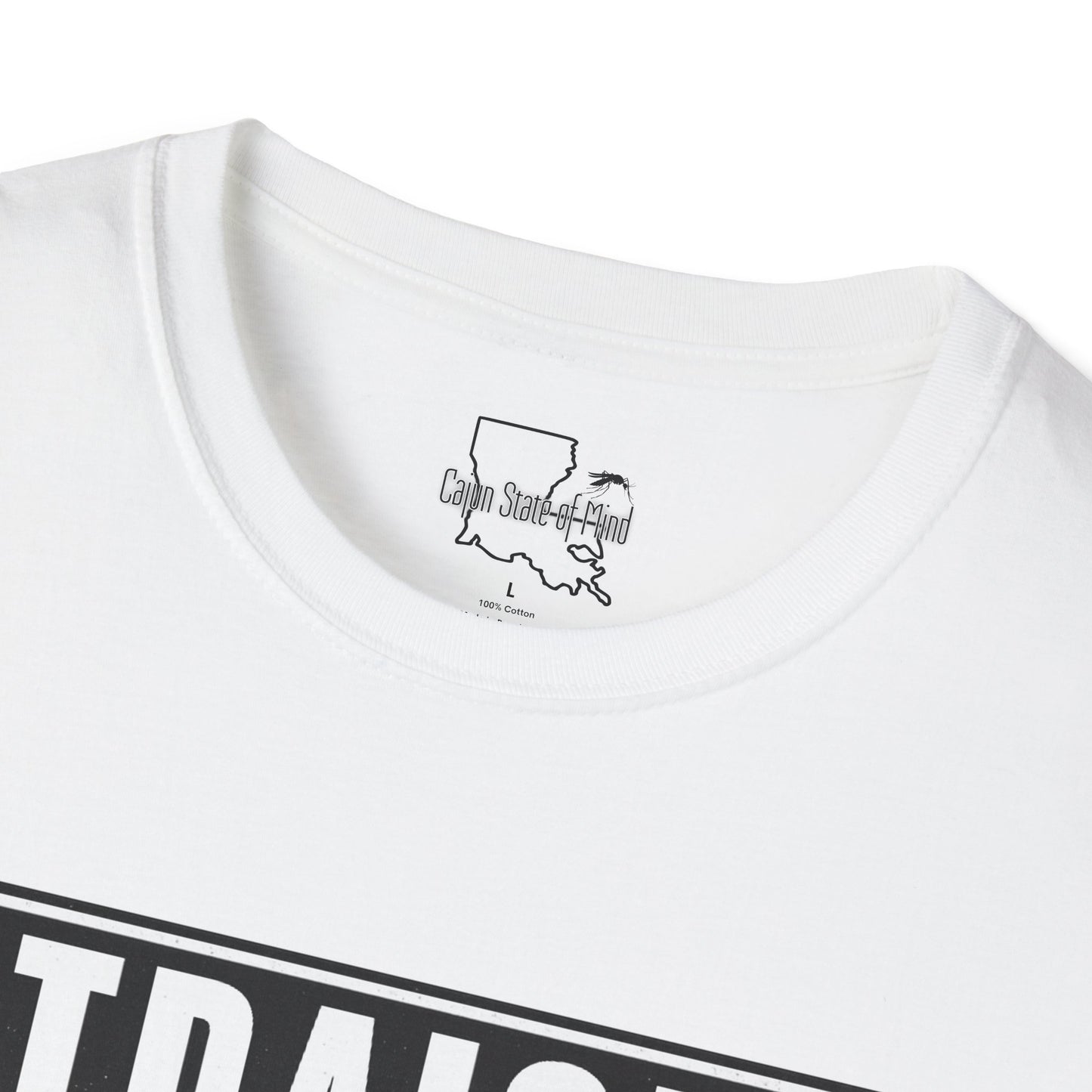 Straight Outta Dulac Unisex Softstyle T-Shirt, Funny Graphic Tee, Casual Wear, Gift for Friends, Birthday, Holiday