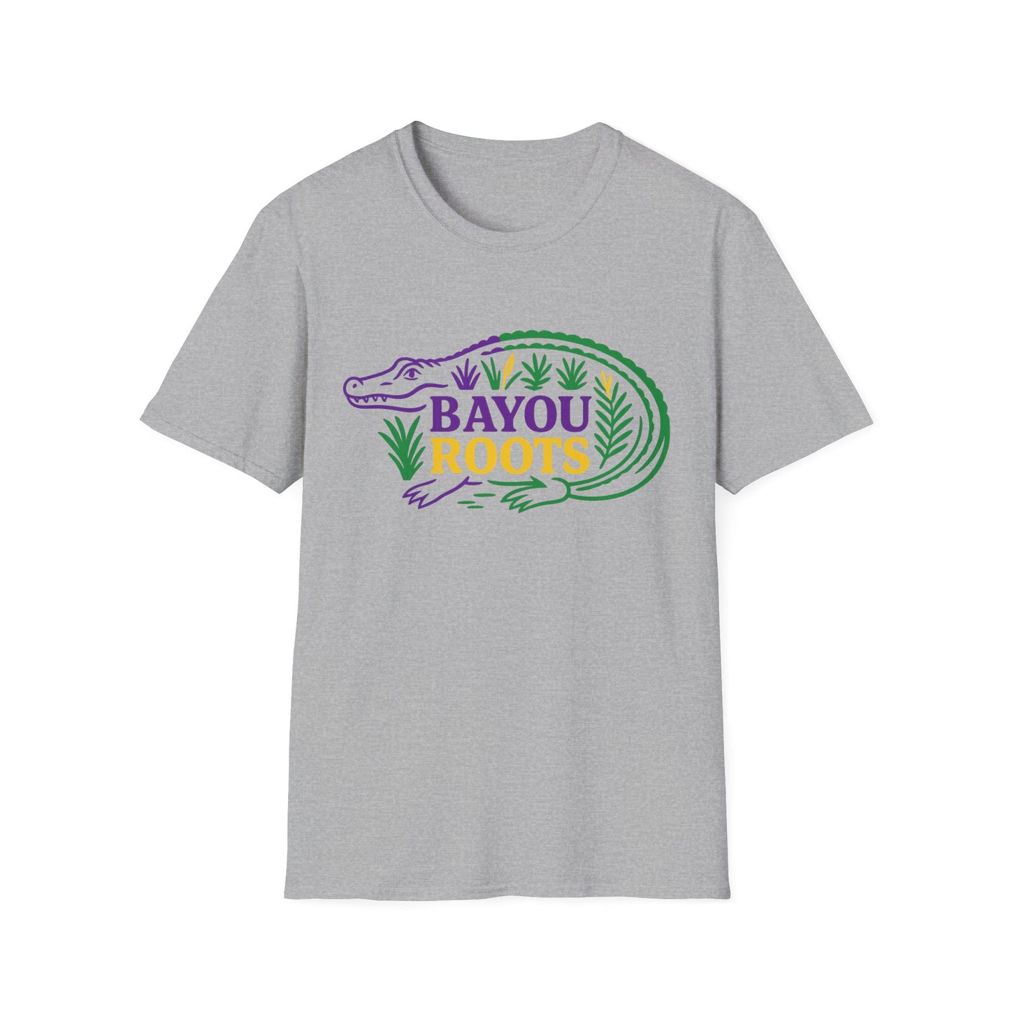 Bayou Roots Alligator T-Shirt — Louisiana Cajun Pride Tee
