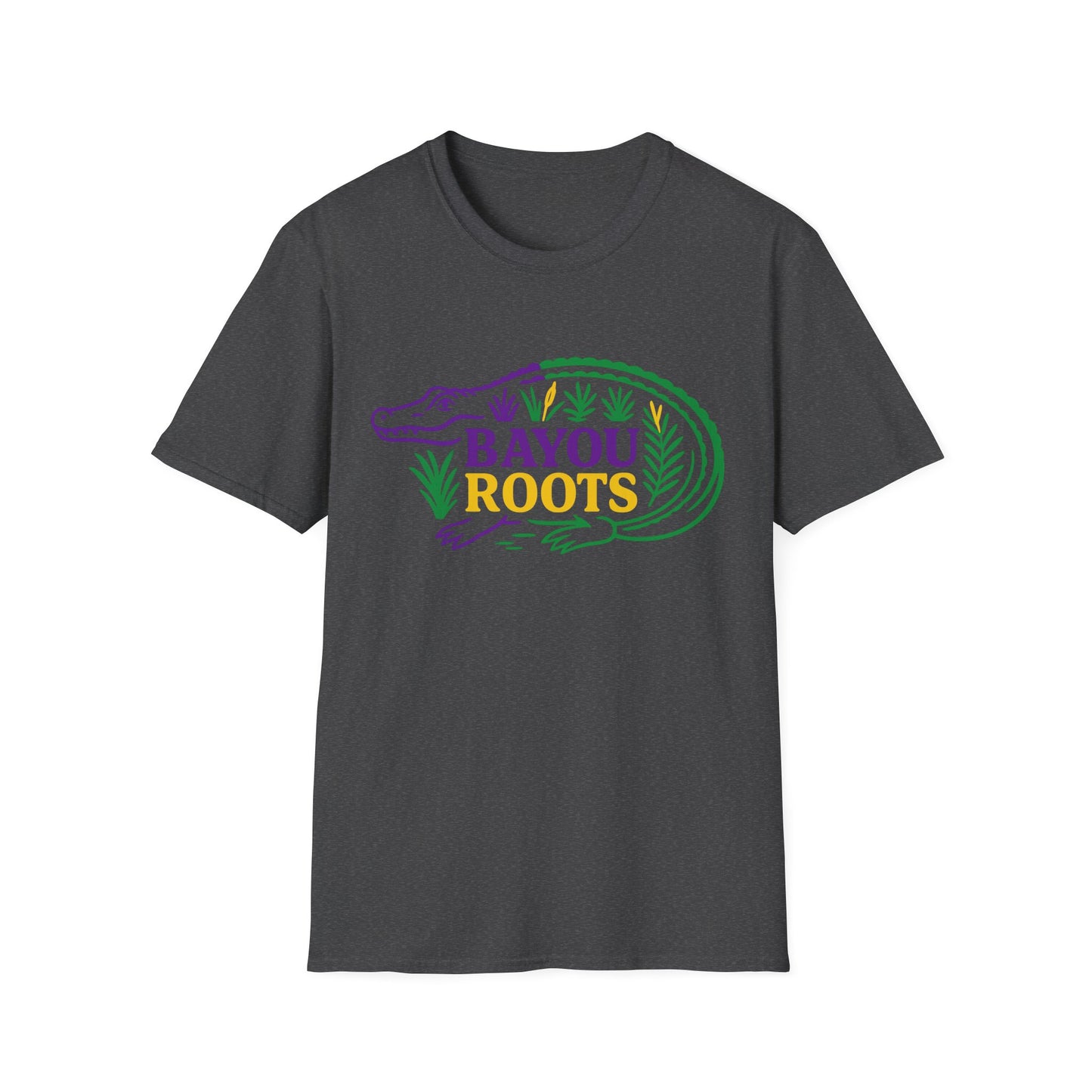 Bayou Roots Alligator T-Shirt — Louisiana Cajun Pride Tee