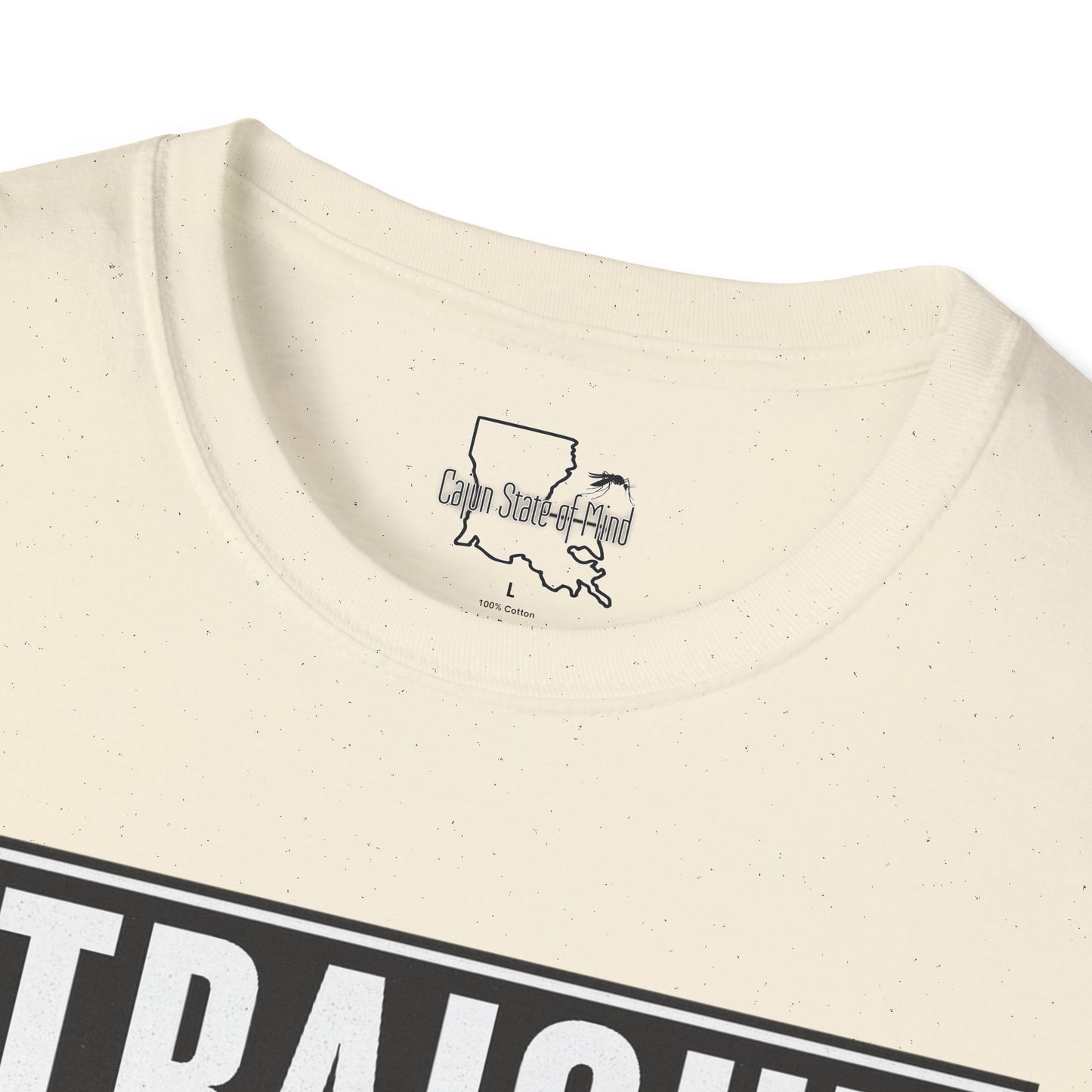 Straight Outta Dularge Unisex Softstyle T-Shirt, Casual Wear, Gift for Him/Her, Streetwear, Trendy Graphic Tee