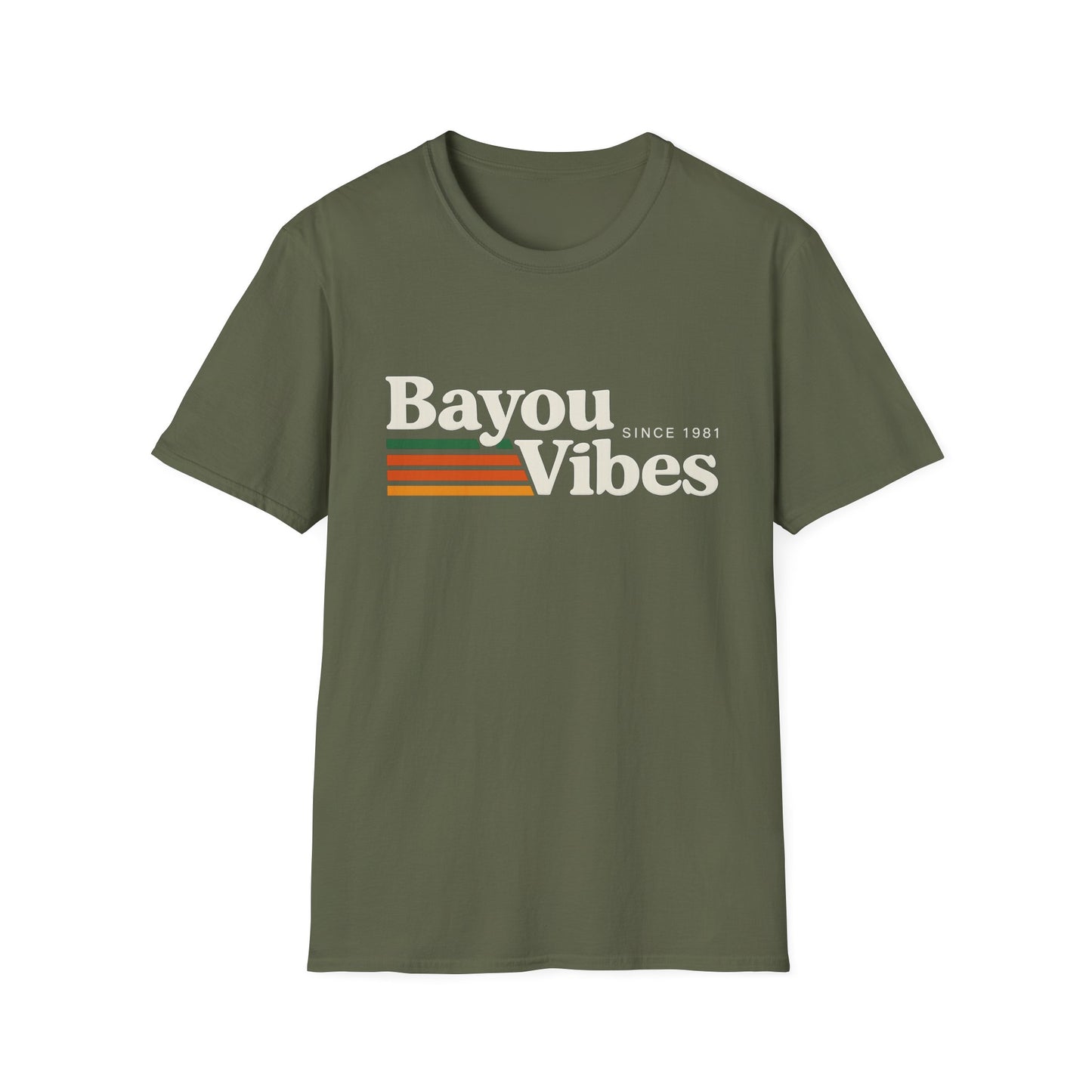 Bayou Vibes Unisex T-Shirt, Comfortable Casual Wear, Perfect for Summer Outings, Gifts for Nature Lovers, Festivals, and Birthdays