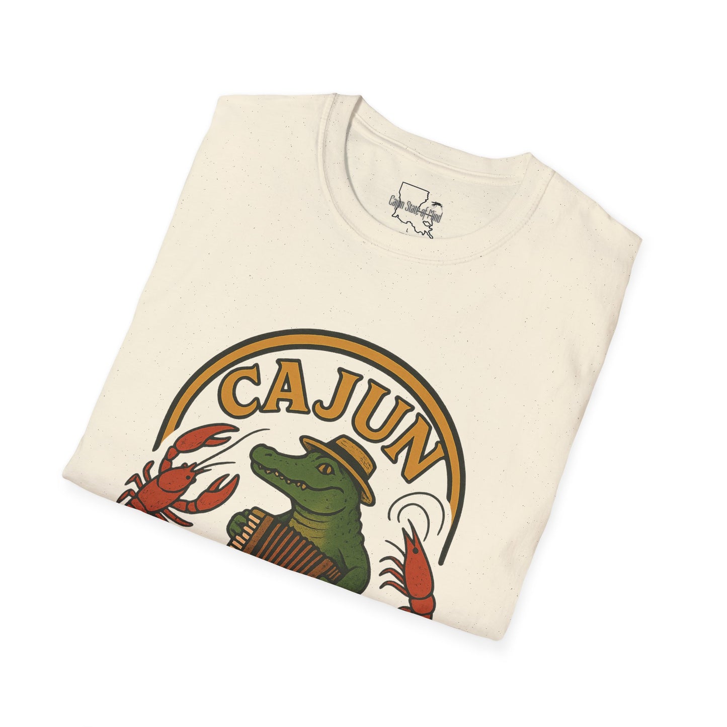 Cajun All Day T-Shirt | Unisex Softstyle Tee, Southern Pride Apparel, Louisiana Gift, Casual Wear, Unique Graphic Shirt