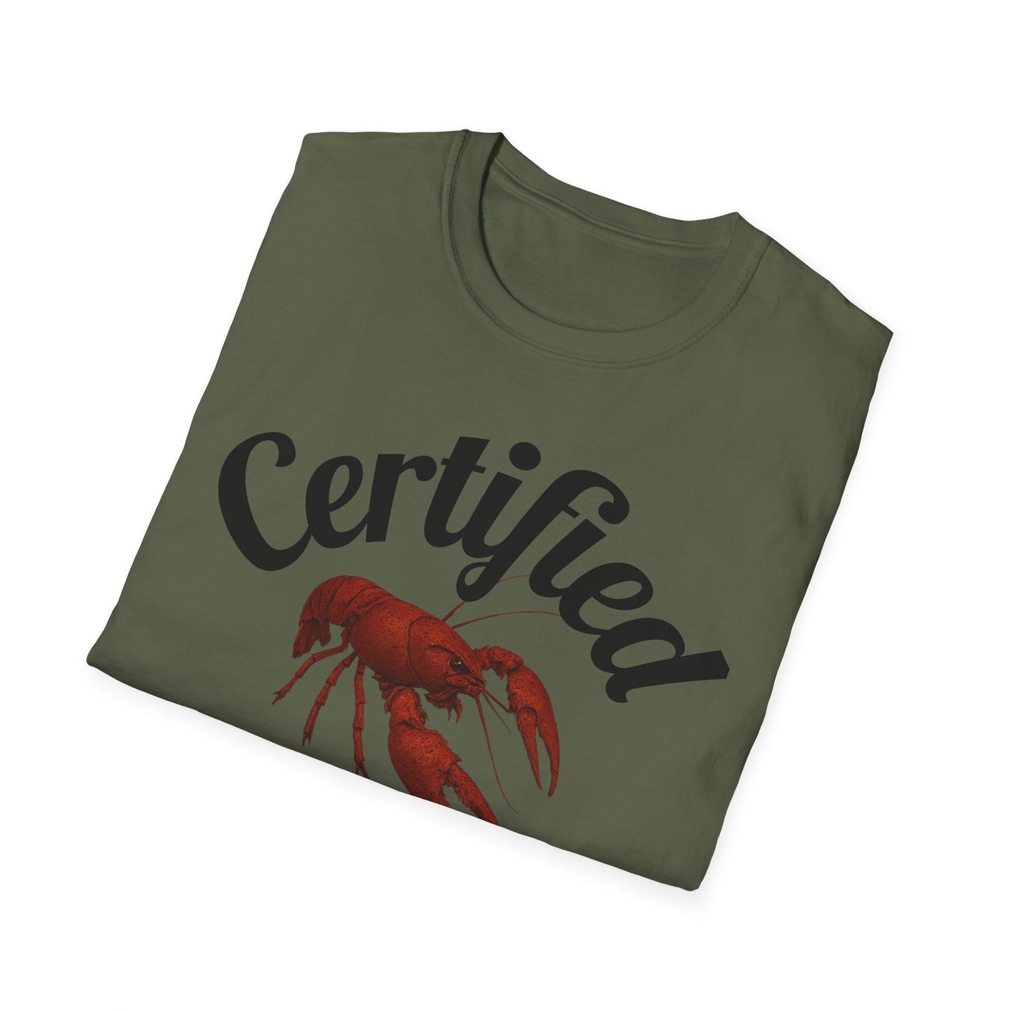 Certified Boil Master T-Shirt — Cajun Crawfish Boil Cooking Tee