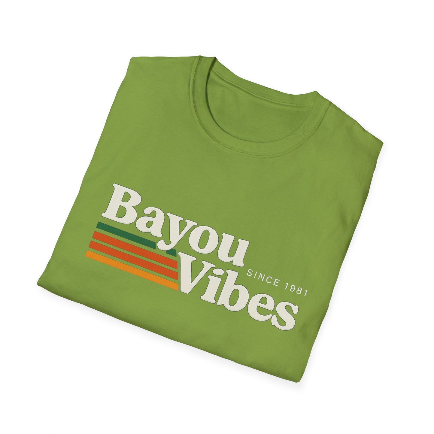 Bayou Vibes Unisex T-Shirt, Comfortable Casual Wear, Perfect for Summer Outings, Gifts for Nature Lovers, Festivals, and Birthdays