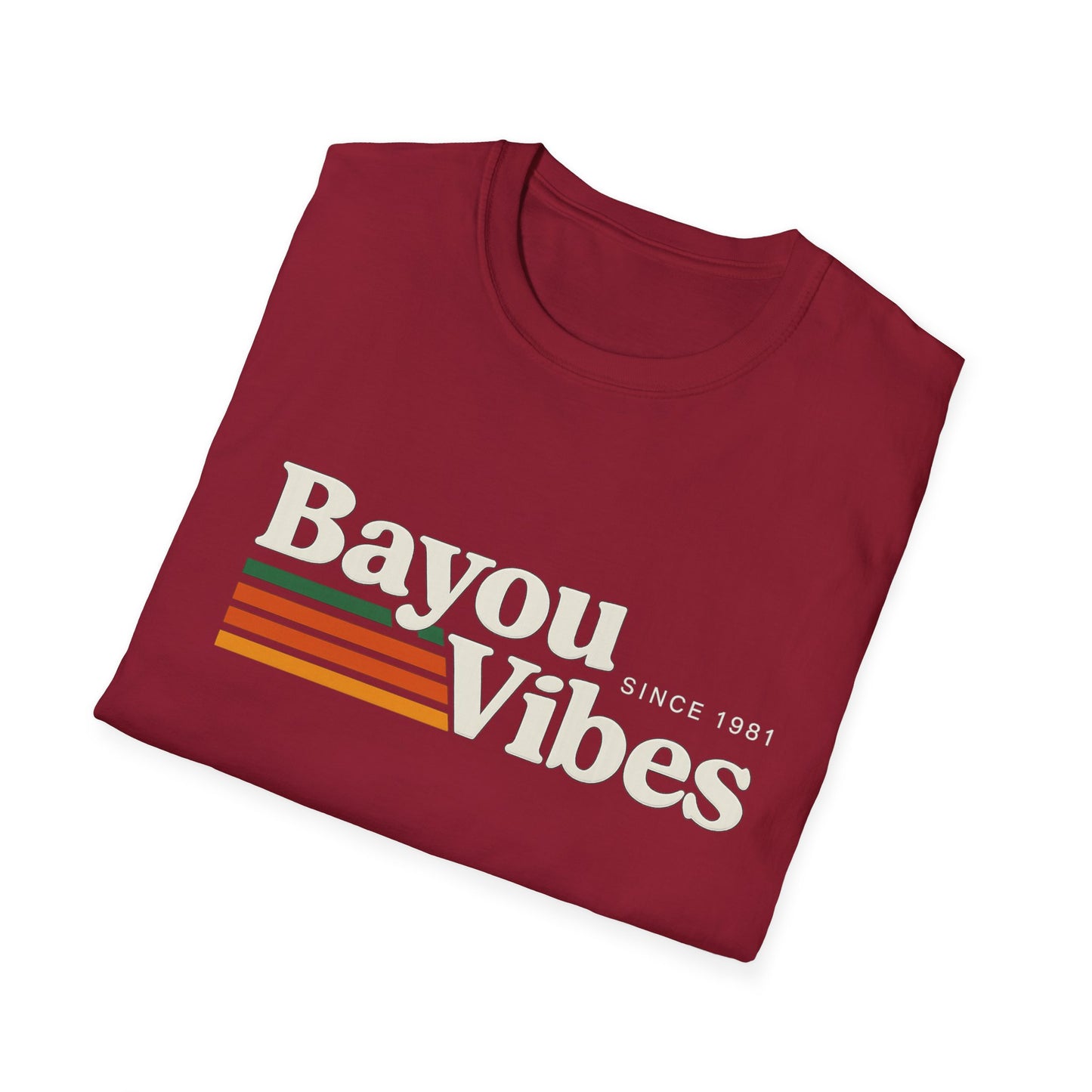 Bayou Vibes Unisex T-Shirt, Comfortable Casual Wear, Perfect for Summer Outings, Gifts for Nature Lovers, Festivals, and Birthdays