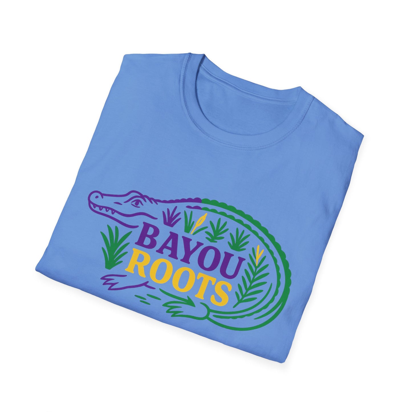 Bayou Roots Alligator T-Shirt — Louisiana Cajun Pride Tee