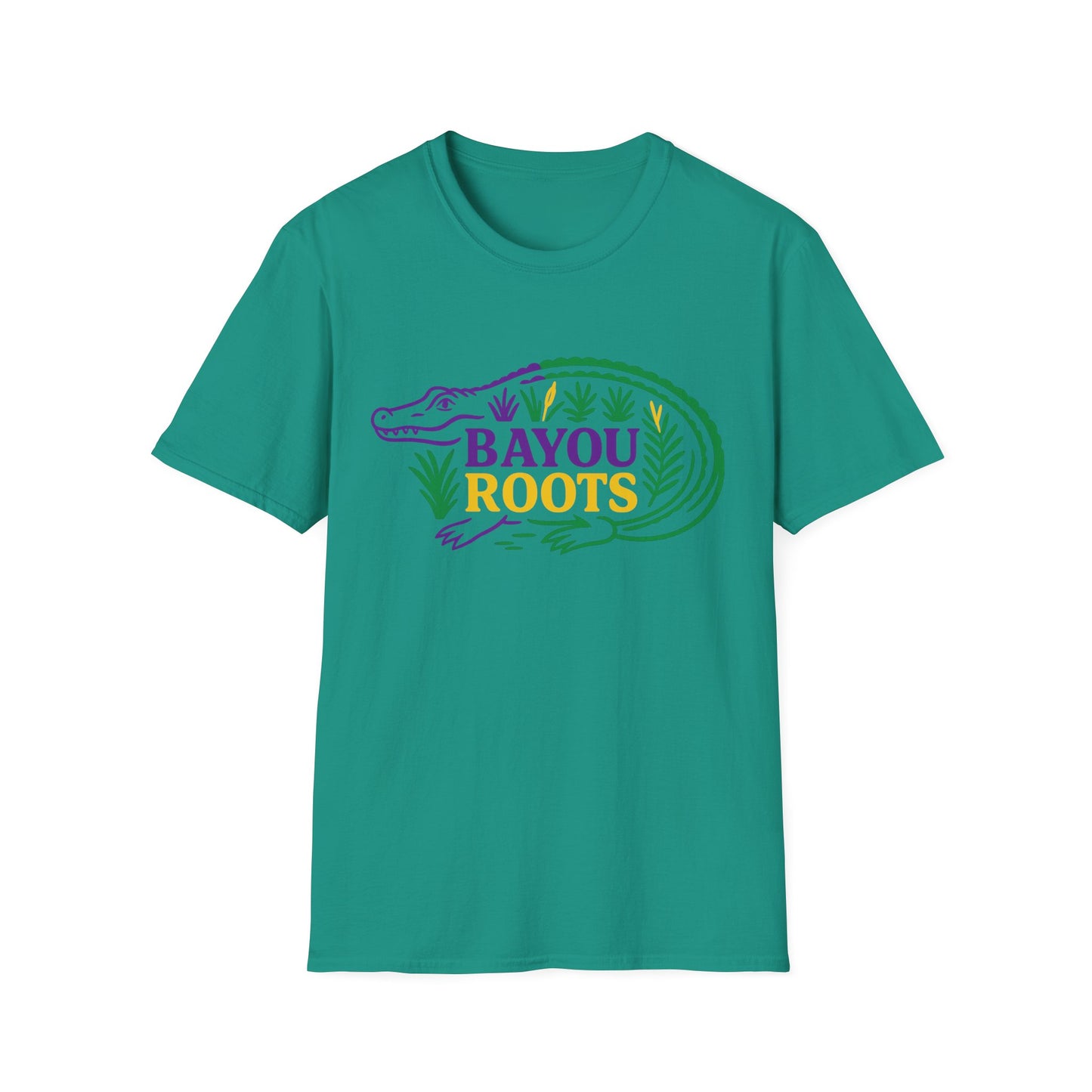 Bayou Roots Alligator T-Shirt — Louisiana Cajun Pride Tee