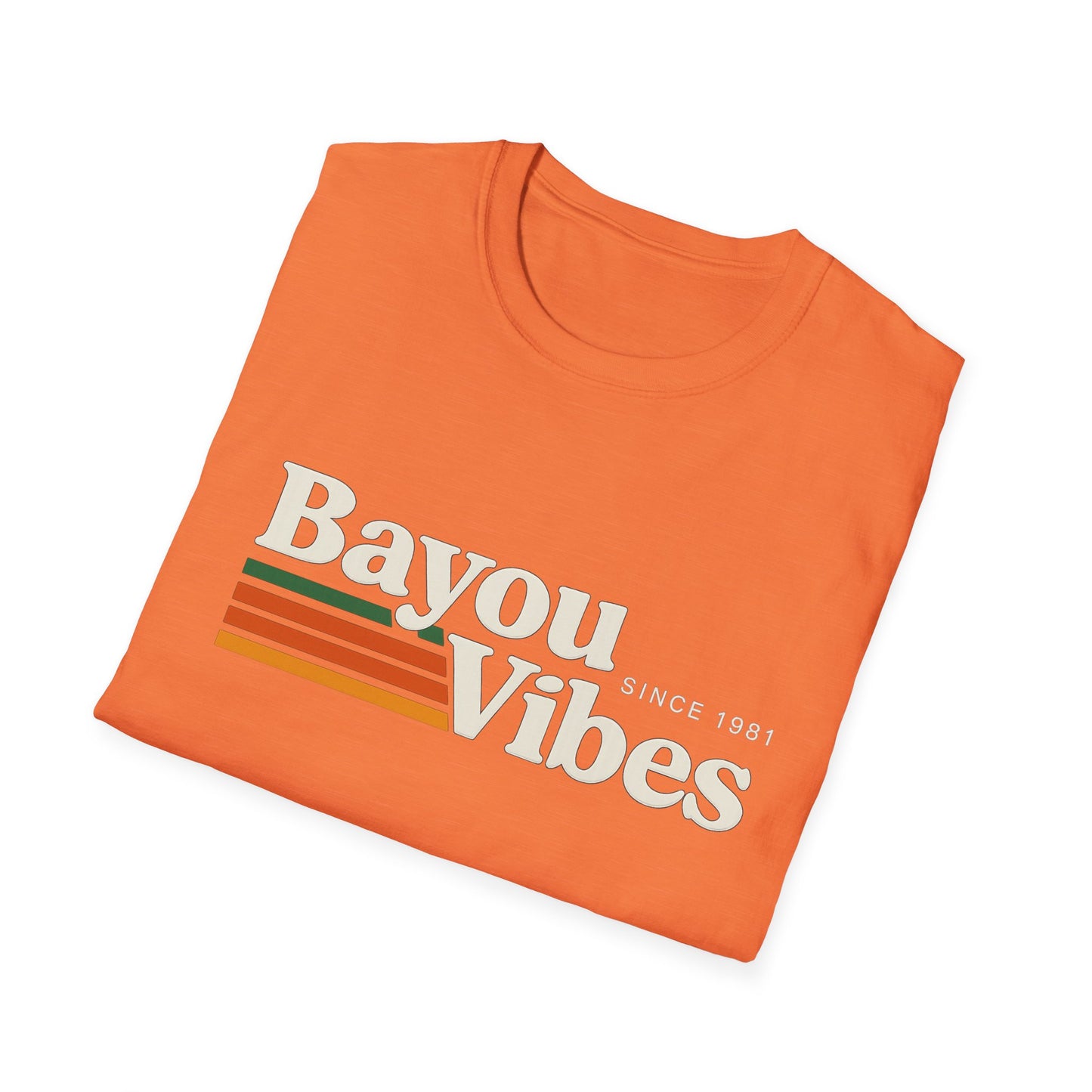 Bayou Vibes Unisex T-Shirt, Comfortable Casual Wear, Perfect for Summer Outings, Gifts for Nature Lovers, Festivals, and Birthdays