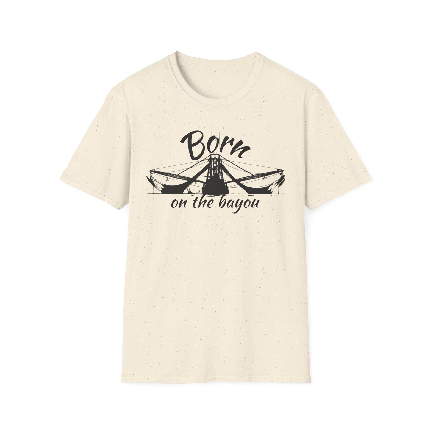Born on the Bayou T-Shirt — Cajun Louisiana Swamp Pride Tee
