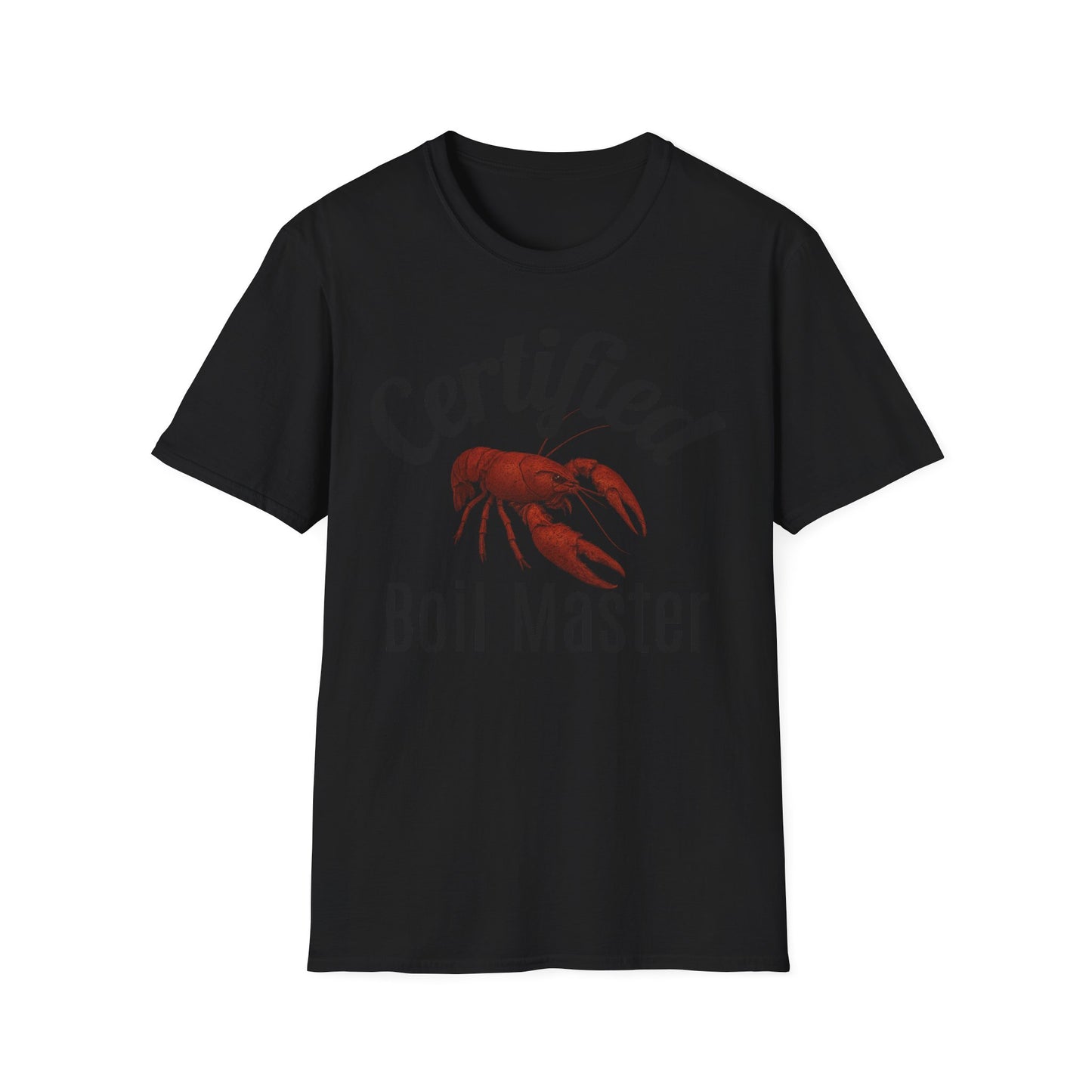 Certified Boil Master T-Shirt — Cajun Crawfish Boil Cooking Tee