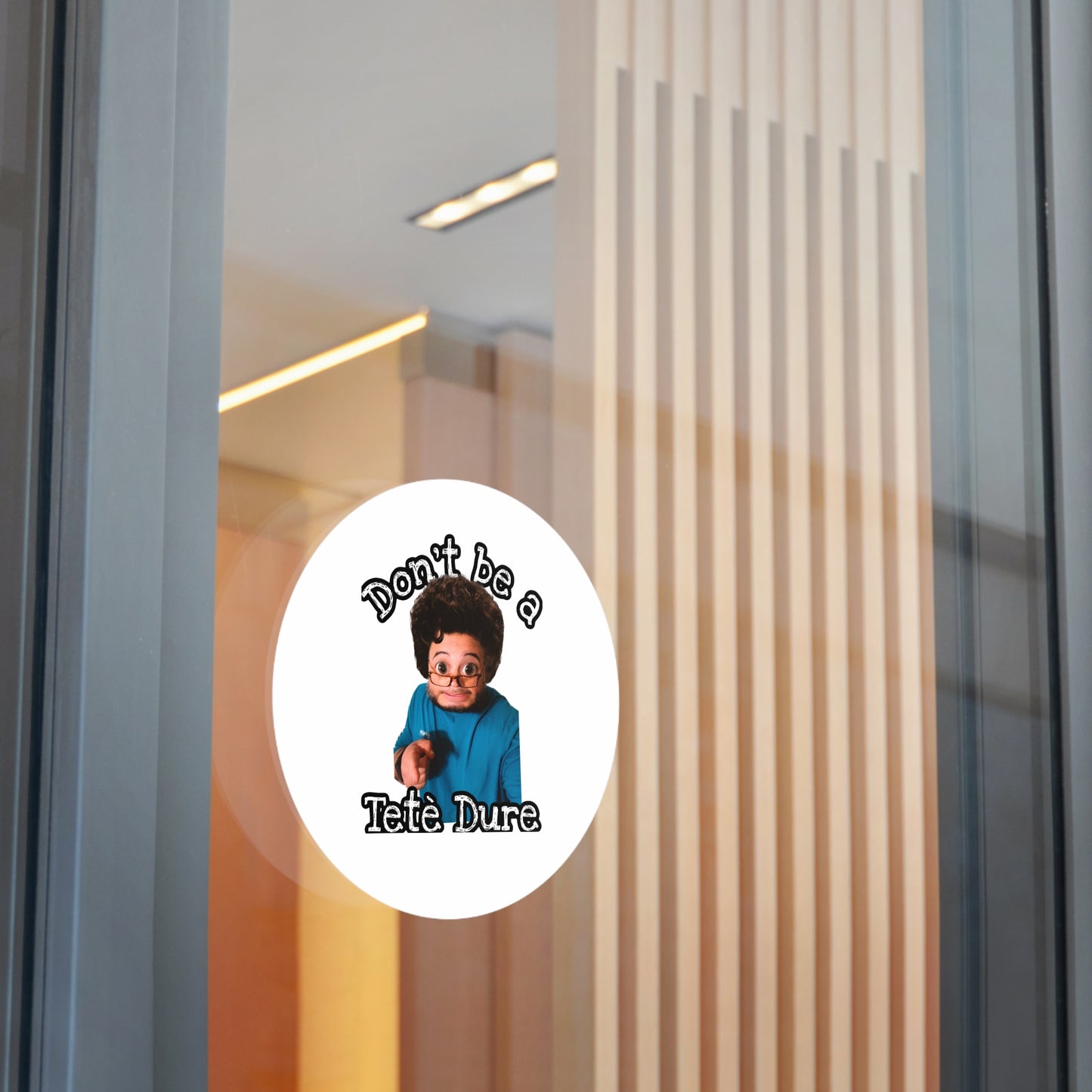 Fun Round Vinyl Stickers – Don't Be a Têtè Dure, Humorous Decor, Great for Gift Giving, Stickers for Parties and Celebrations, Office [...]