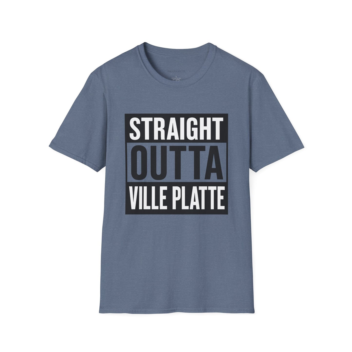 Straight Outta Ville Platte T-Shirt — Local Pride Graphic Tee
