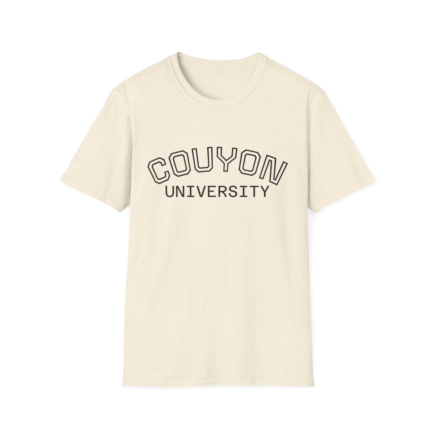 Vintage Graphic T-Shirt, Couyon University Tee, Unisex College Apparel, Casual Everyday Wear, Gifts for Students, Graduation Shirts