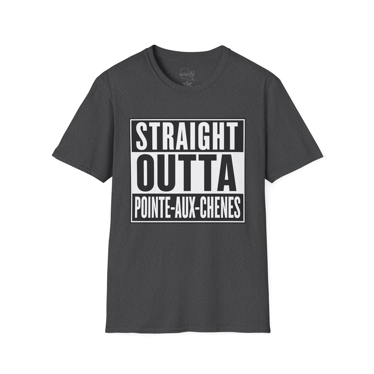 Straight Outta Pointe-Aux-Chenes Unisex T-Shirt, Casual Wear, Gift for Him/Her, Birthday, Family Reunion, Summer Fashion