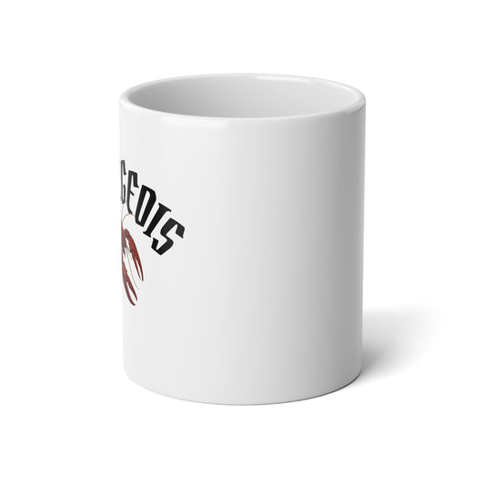 20oz Jumbo Coffee Mug - 'Bourgeois' crawfish mug