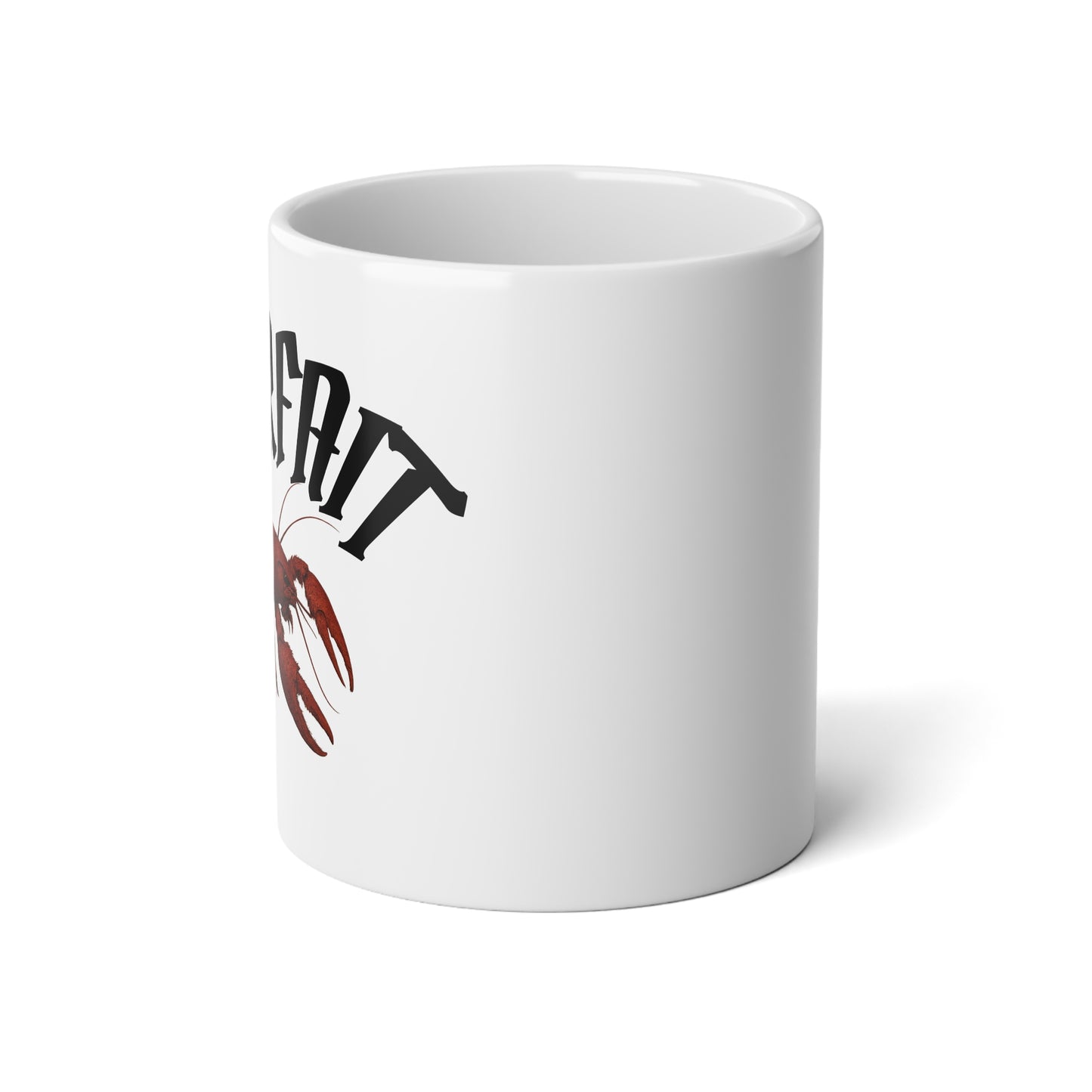 20oz Jumbo Coffee Mug — 'Parfait' crawfish mug