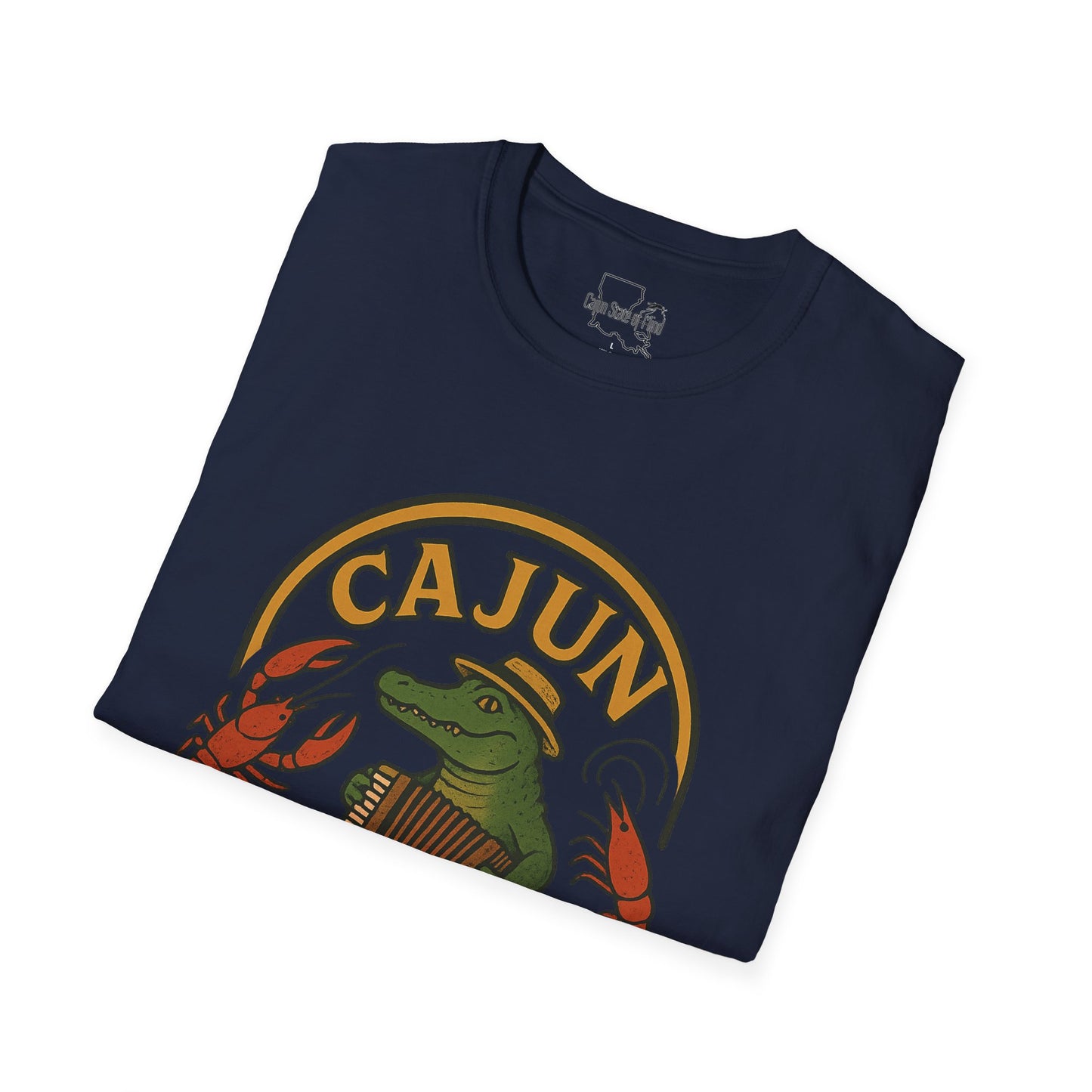 Cajun All Day T-Shirt | Unisex Softstyle Tee, Southern Pride Apparel, Louisiana Gift, Casual Wear, Unique Graphic Shirt