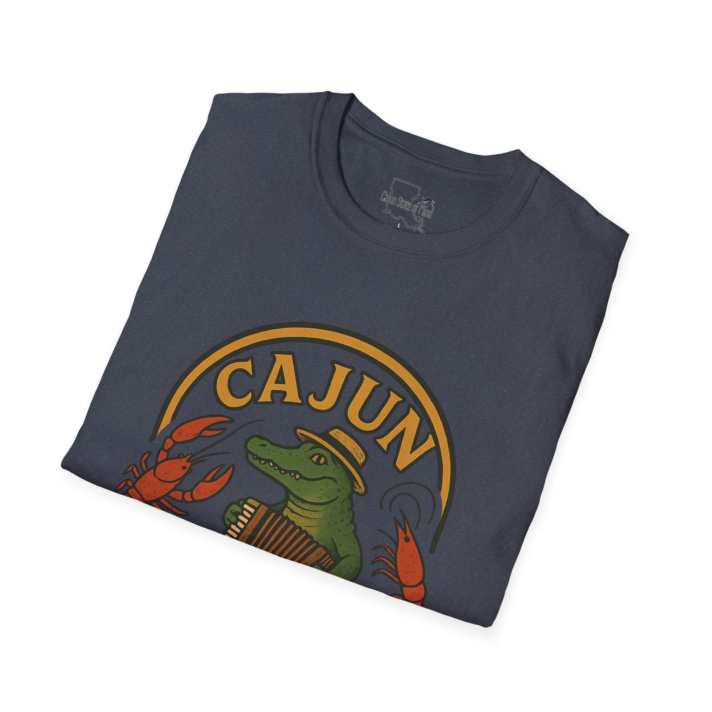 Cajun All Day T-Shirt | Unisex Softstyle Tee, Southern Pride Apparel, Louisiana Gift, Casual Wear, Unique Graphic Shirt