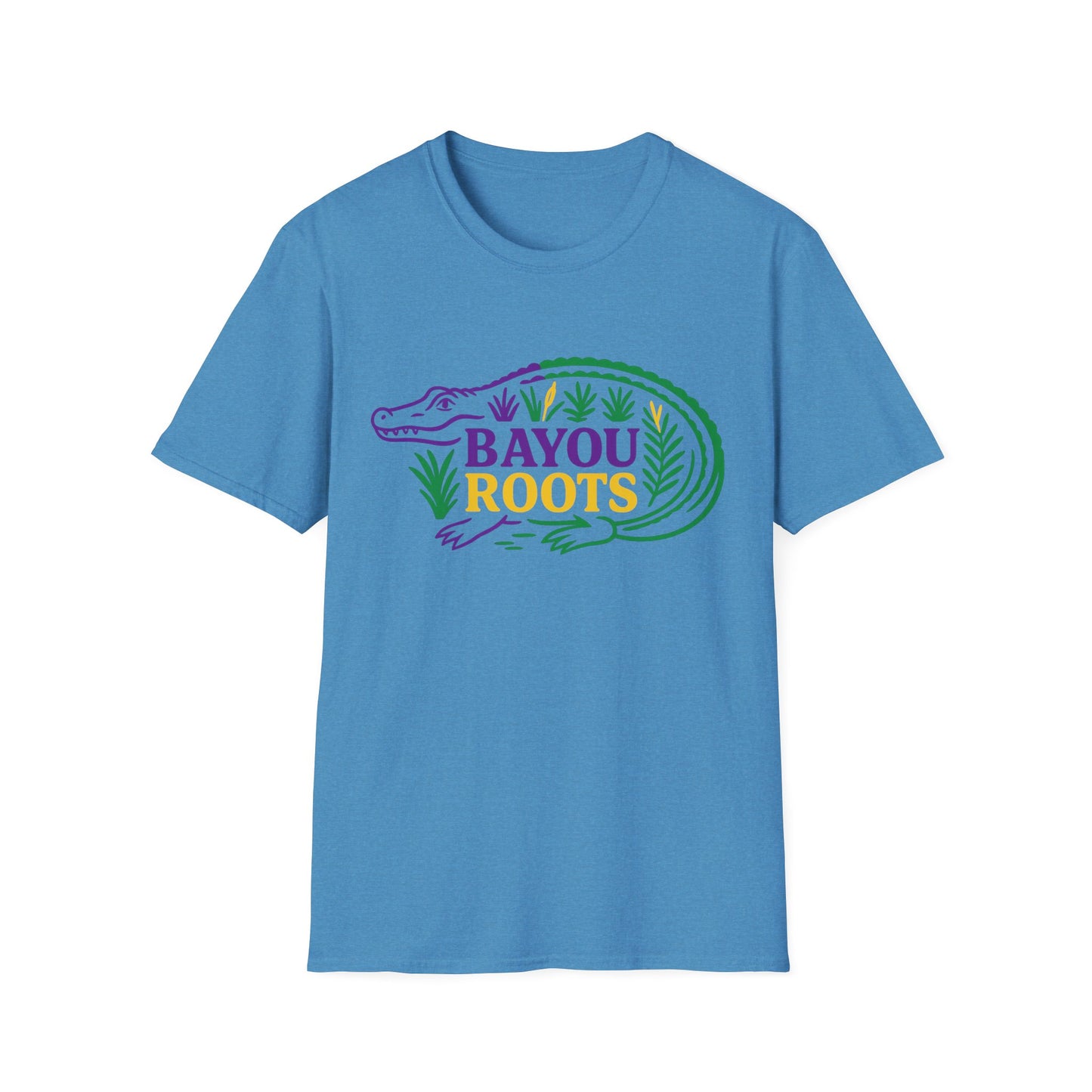 Bayou Roots Alligator T-Shirt — Louisiana Cajun Pride Tee