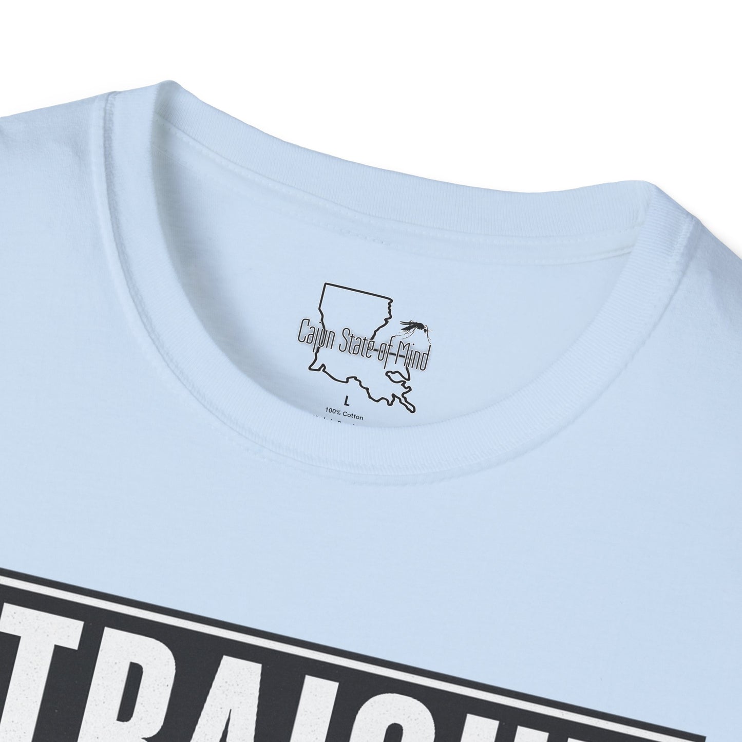 Straight Outta Dularge Unisex Softstyle T-Shirt, Casual Wear, Gift for Him/Her, Streetwear, Trendy Graphic Tee