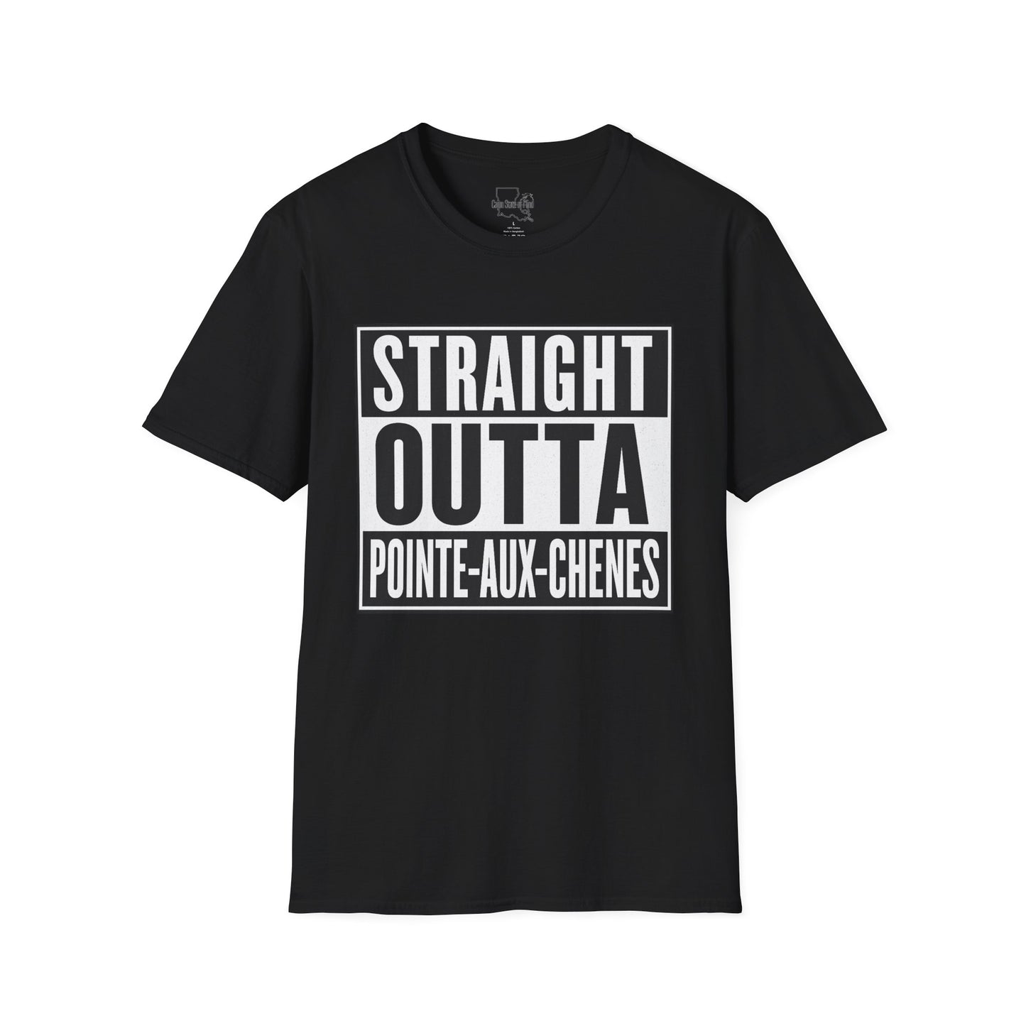 Straight Outta Pointe-Aux-Chenes Unisex T-Shirt, Casual Wear, Gift for Him/Her, Birthday, Family Reunion, Summer Fashion