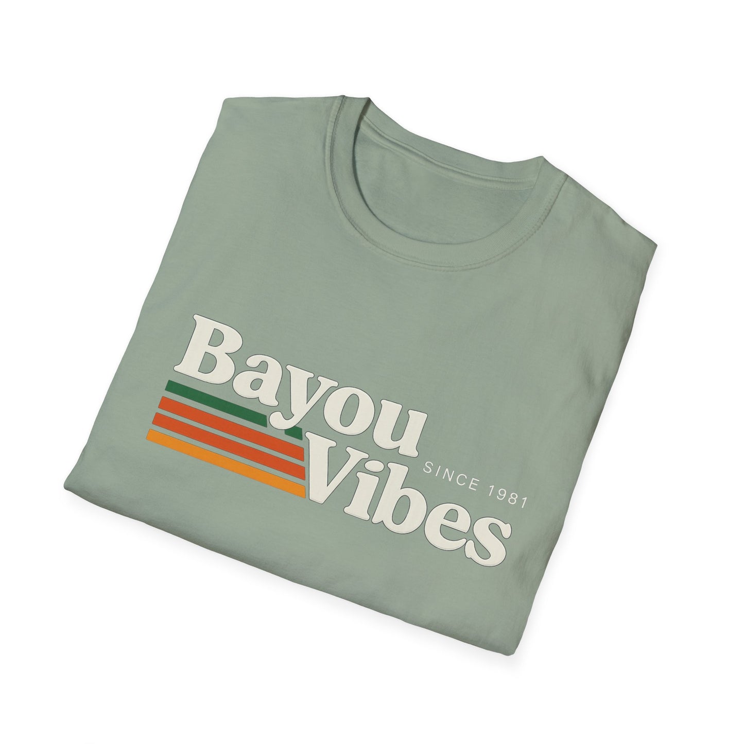 Bayou Vibes Unisex T-Shirt, Comfortable Casual Wear, Perfect for Summer Outings, Gifts for Nature Lovers, Festivals, and Birthdays